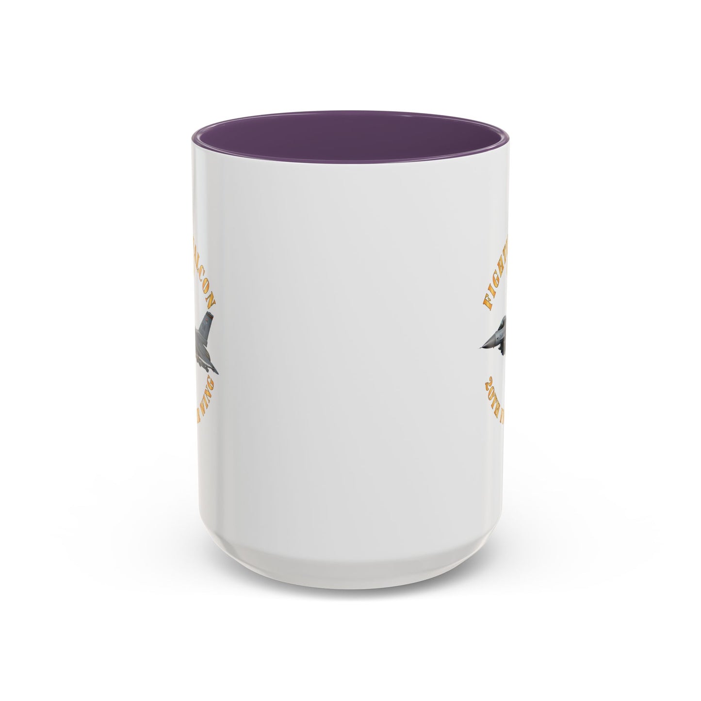 Accent Coffee Mug (11oz & 15oz) - USAF - F-16 Fighting Falcon - 20th Fighter Wing X 300