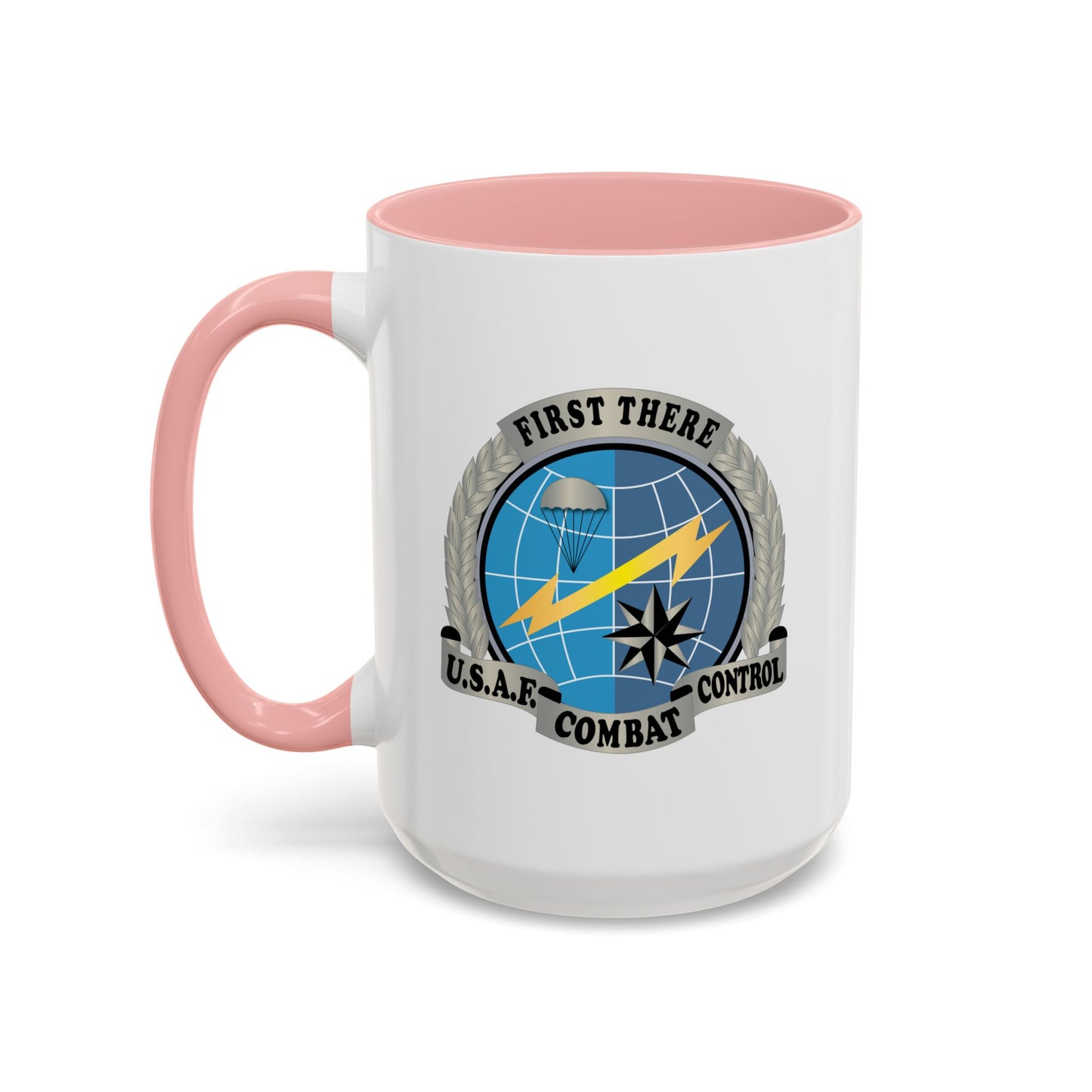 Accent Coffee Mug (11oz & 15oz) - USAF - Combat Controller Badge No Txt  X 300