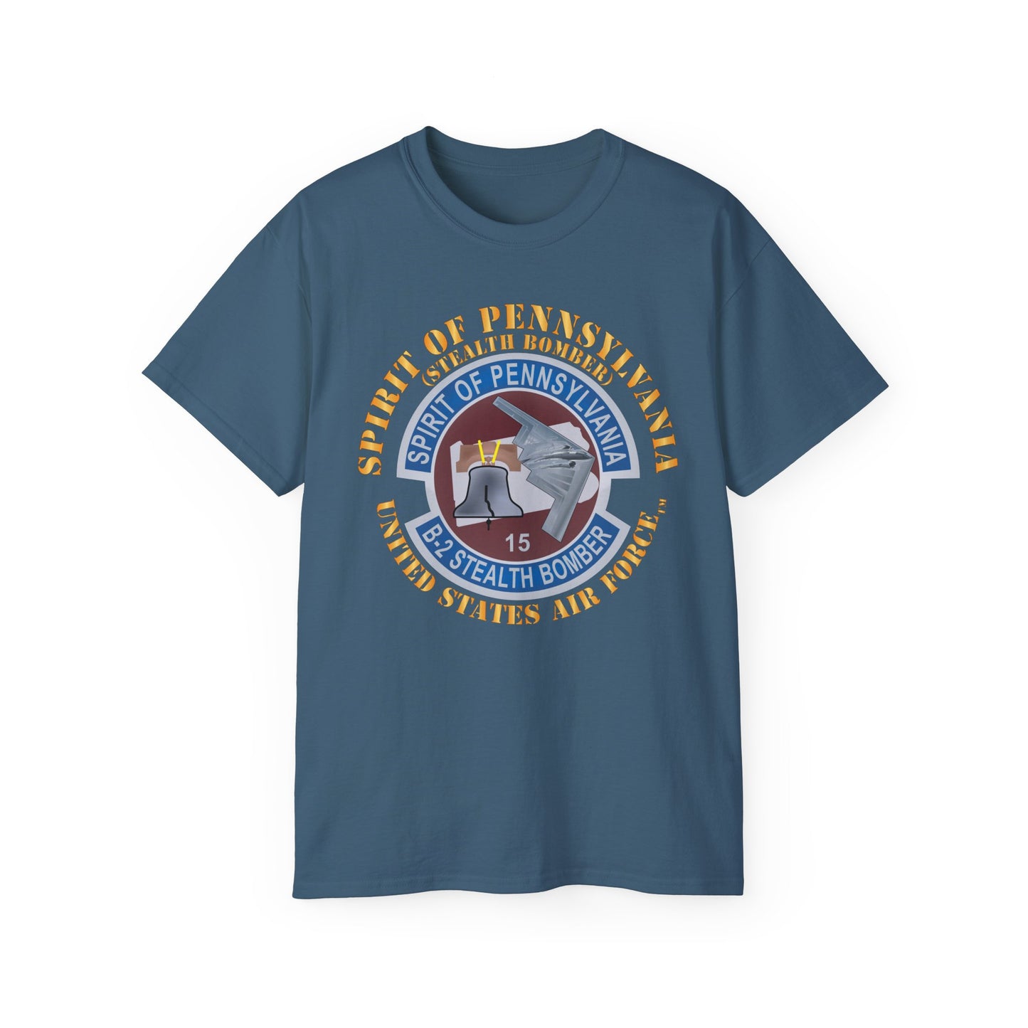 Unisex Ultra Cotton Tee - USAF - B2 - Spirit of Pennsylvania Stealth Bomber X 300