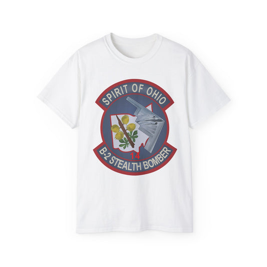 Unisex Ultra Cotton Tee - USAF - B2 - Spirit of Ohio - Stealth Bomber wo txt X 300