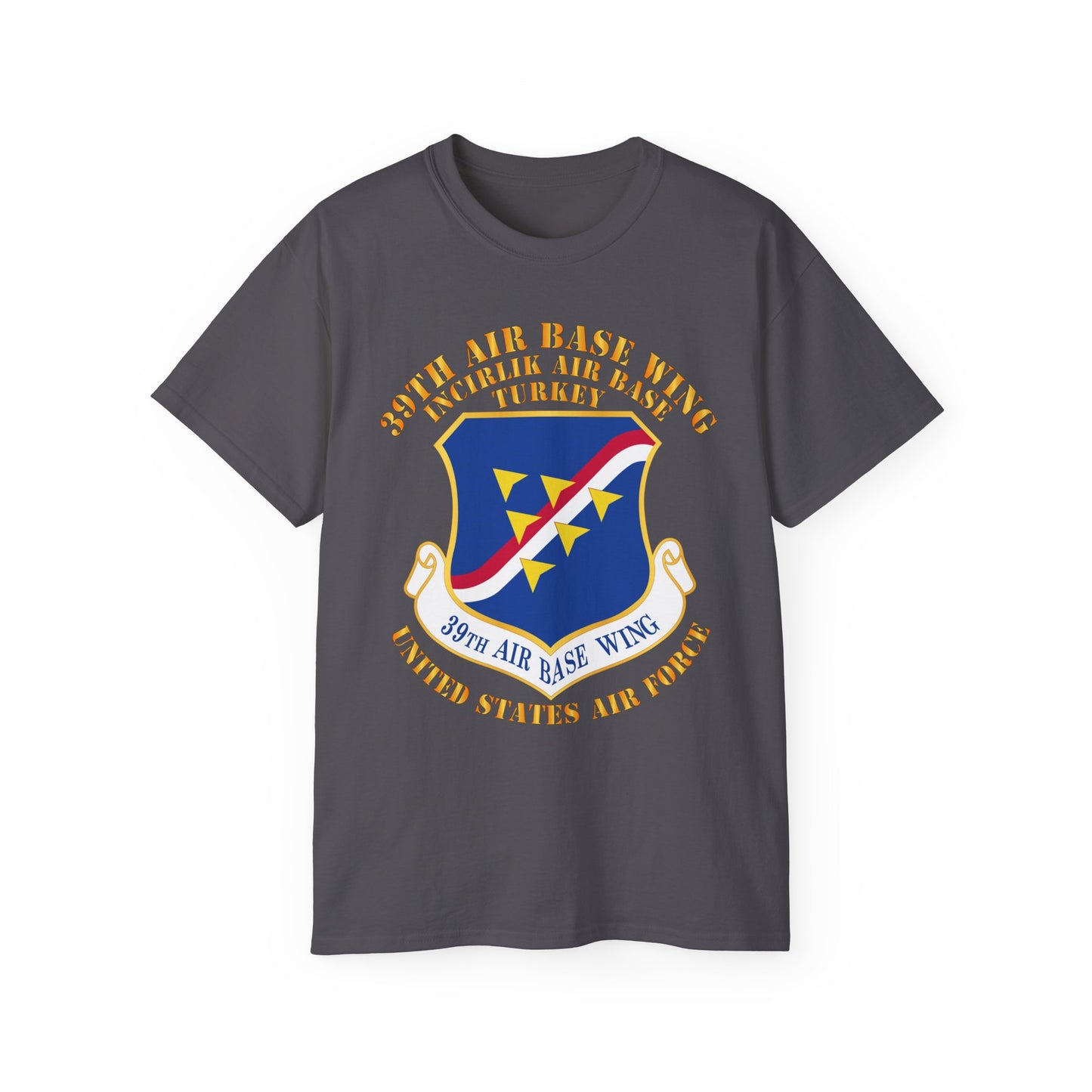 Unisex Ultra Cotton Tee - USAF - 39th Airbase Wing - 3rd AF - Incirlik Air Base - Turkey
