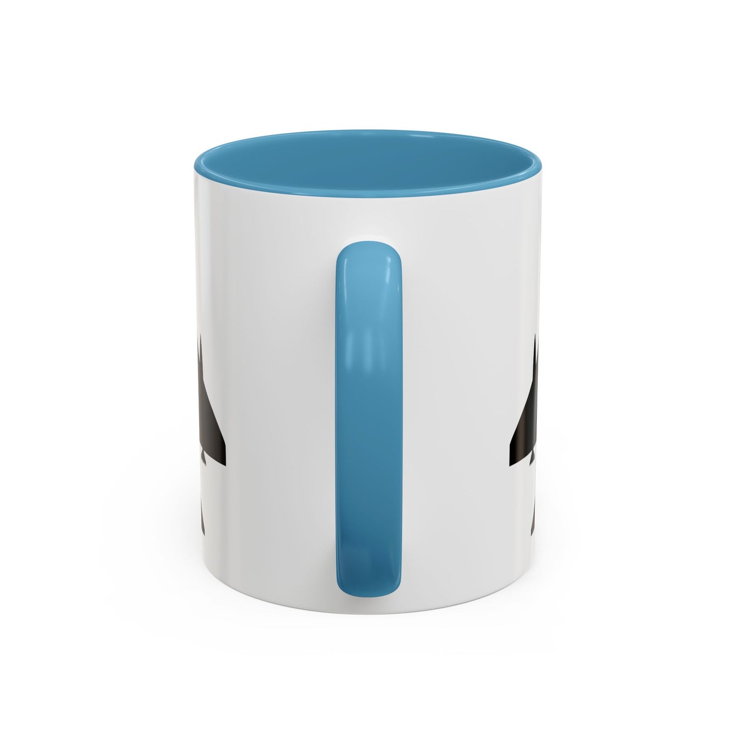 Accent Coffee Mug (11oz & 15oz) - Aircraft - A-4 SkyHawk - Top - Silhouette X 300