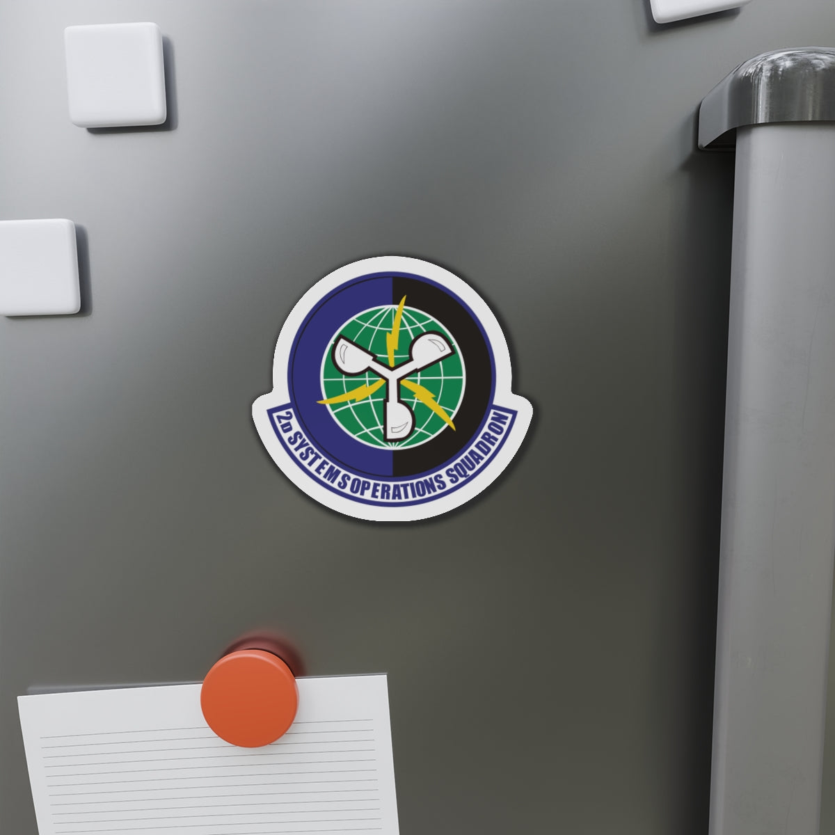 Die-Cut Magnet - USAF - 2d Systems Operations Squadron wo txt