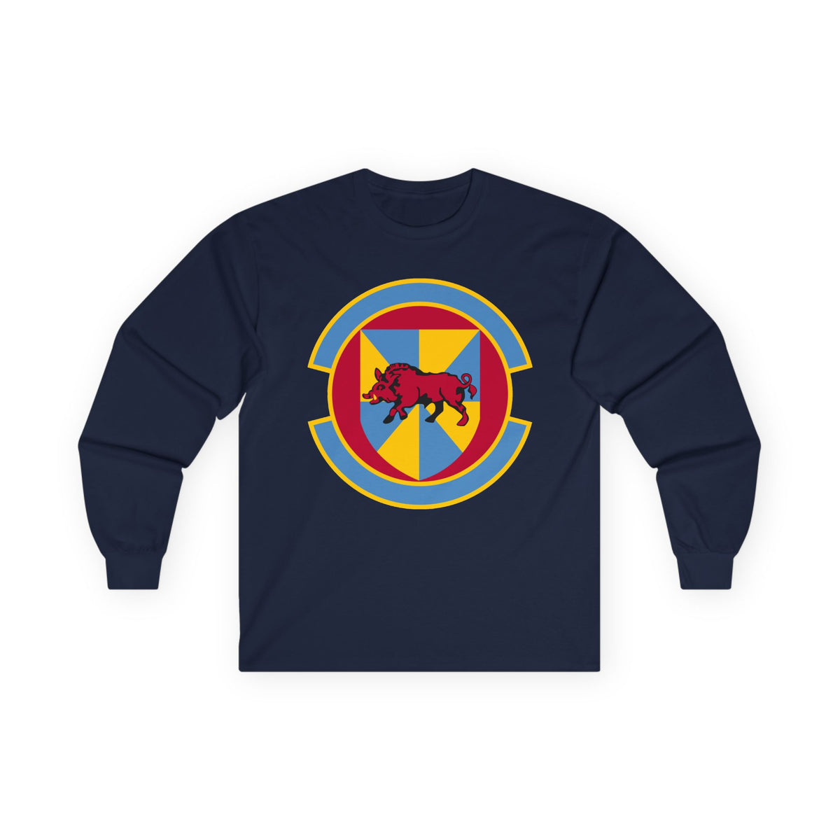 Unisex Ultra Cotton Long Sleeve Tee - USAF - 12th Force Support Squadron wo txt