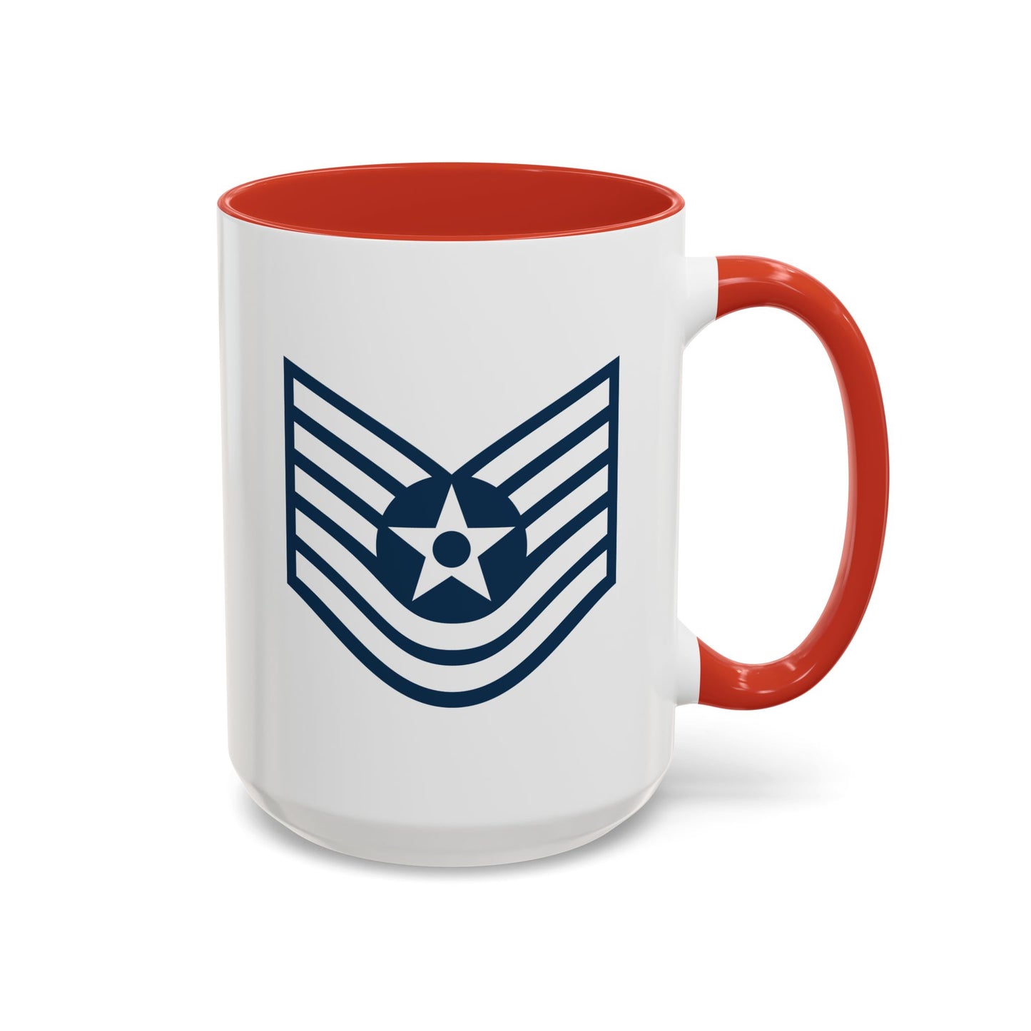 Accent Coffee Mug (11oz & 15oz) - USAF - Technical Sergeant (E6) - 2020
