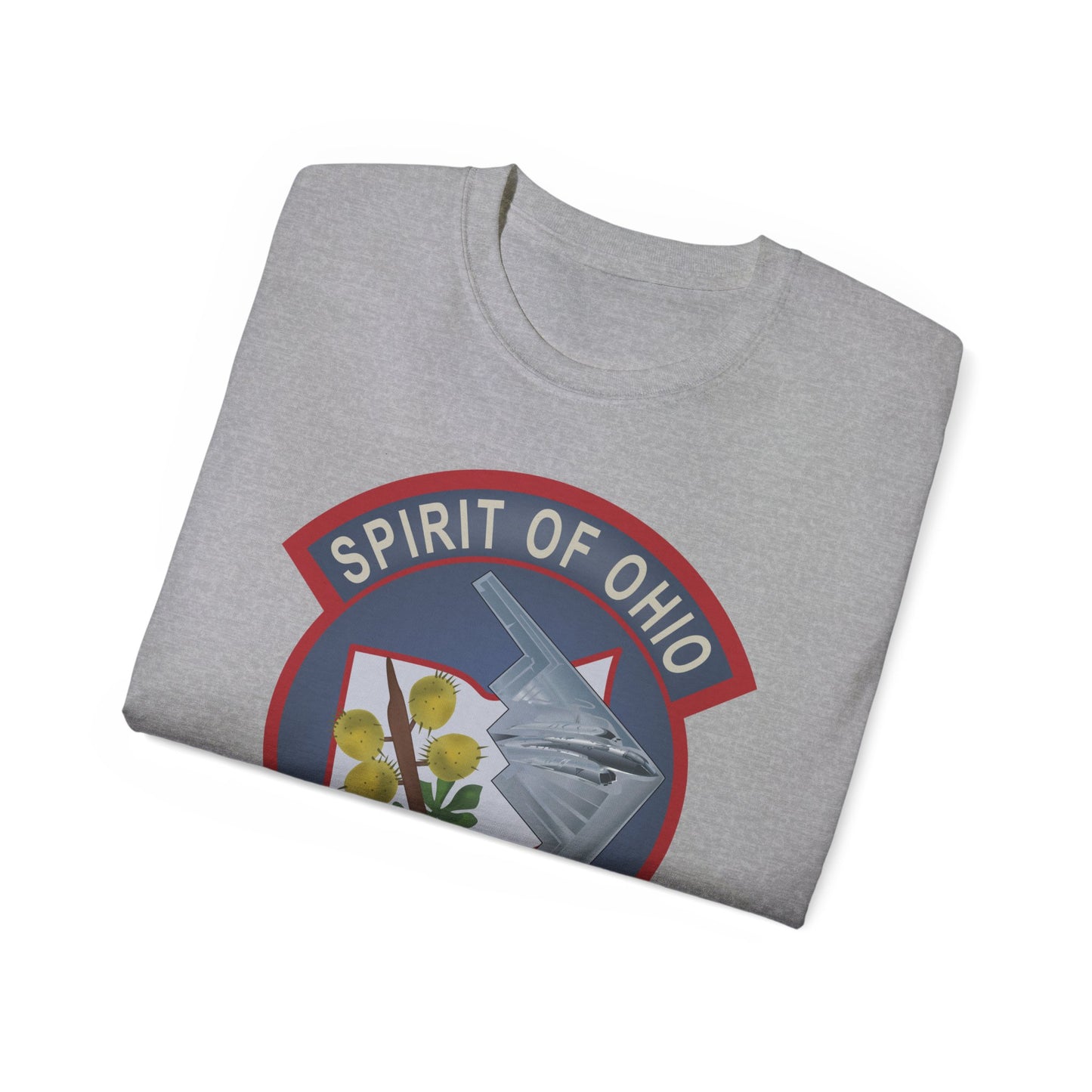 Unisex Ultra Cotton Tee - USAF - B2 - Spirit of Ohio - Stealth Bomber wo txt X 300