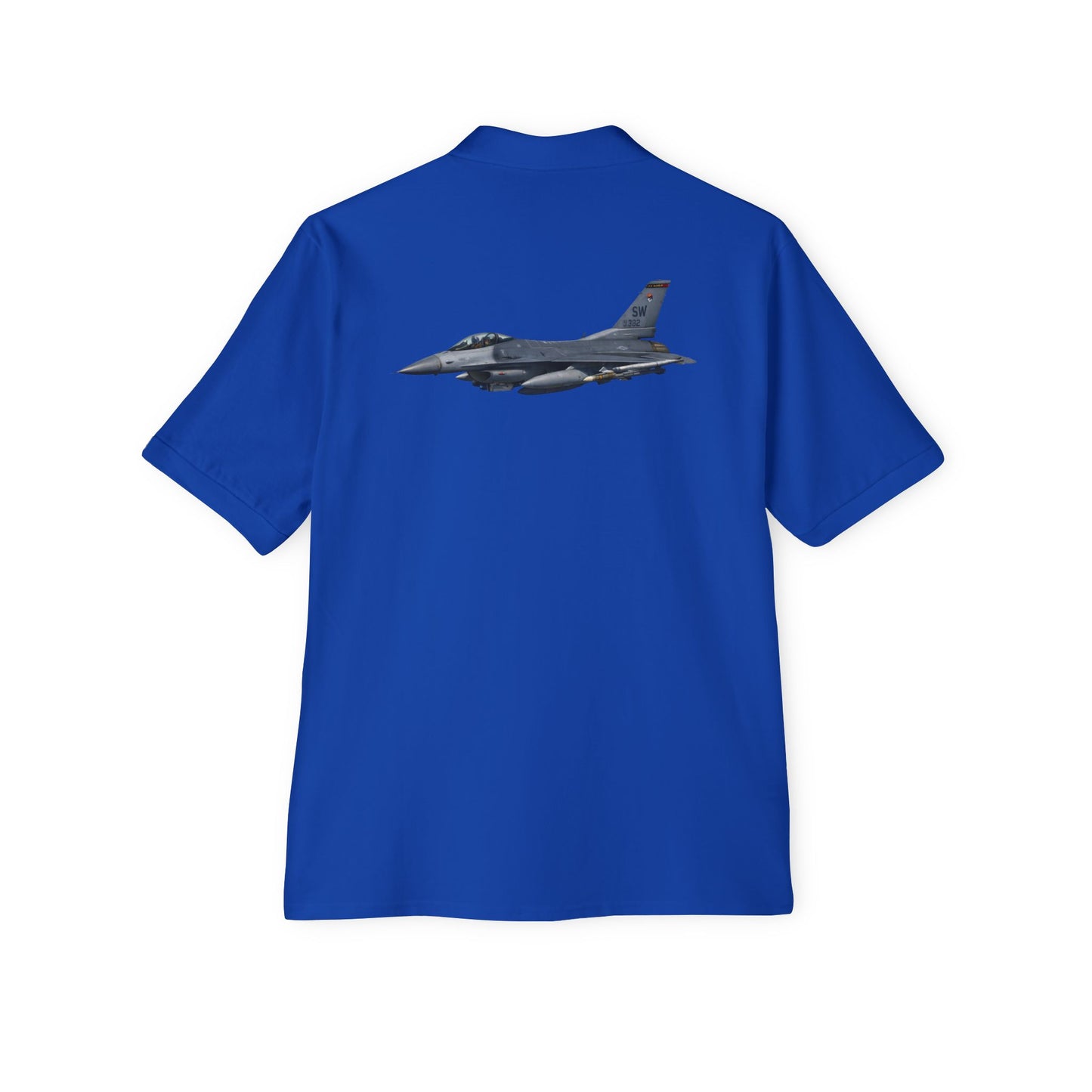 Men's Piqué Polo - USAF - F-16 Fighting Falcon wo txt X 300