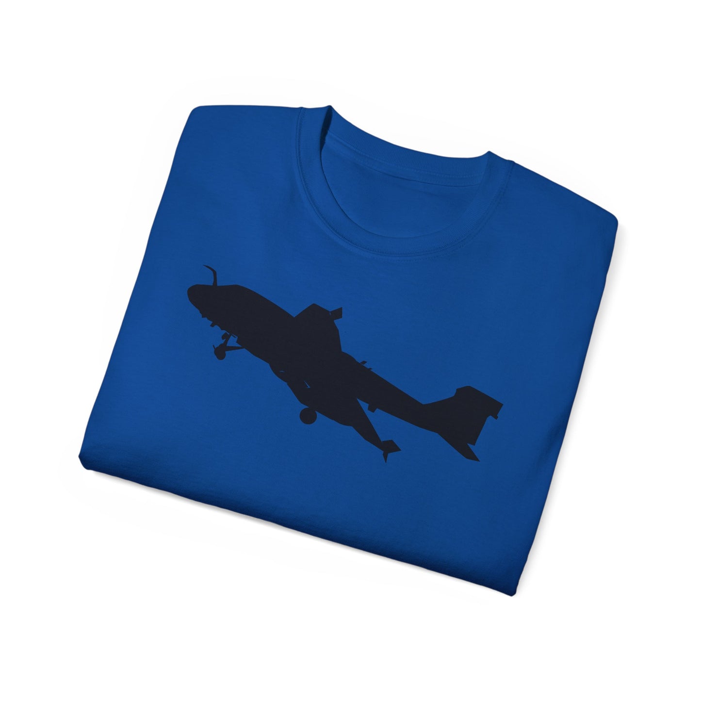 Unisex Ultra Cotton Tee - Aircraft - Navy - A-6A Intruder - Silhouette X 300