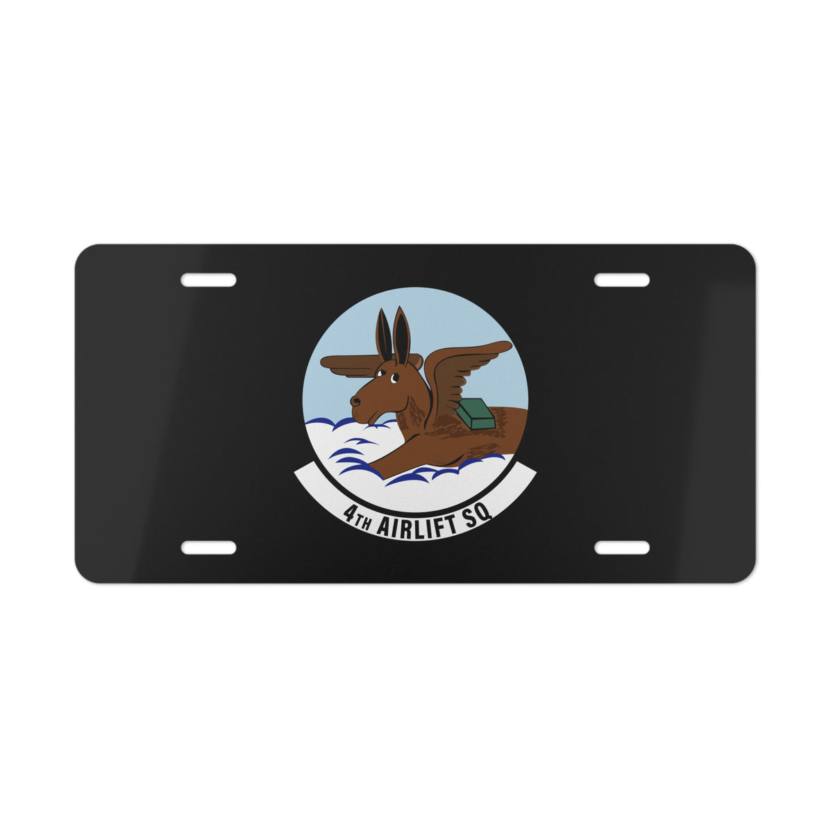 License Plate - USAF - 4th Airlift Squadron wo txt X 300