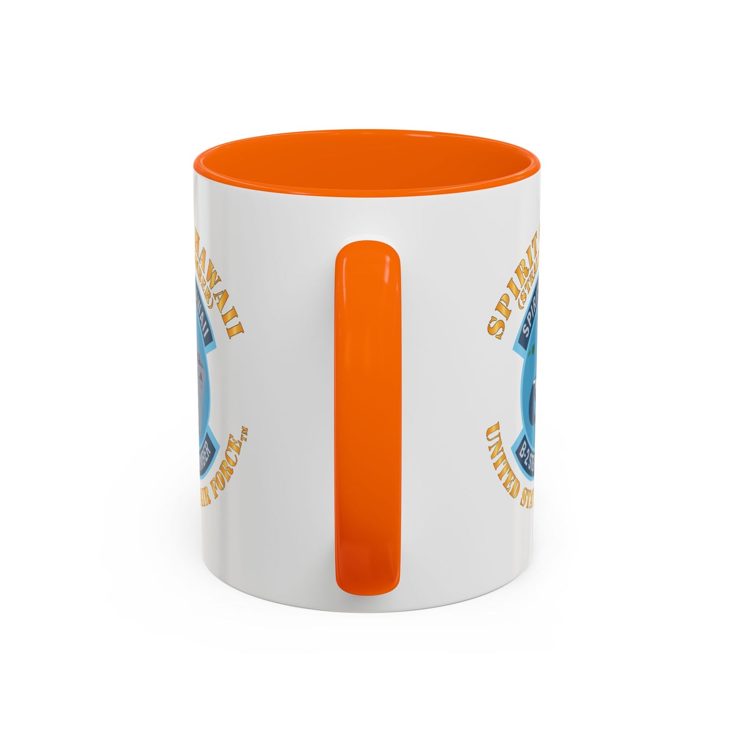 Accent Coffee Mug (11oz & 15oz) - USAF - B2 - Spirit of Hawaii - Stealth Bomber X 300