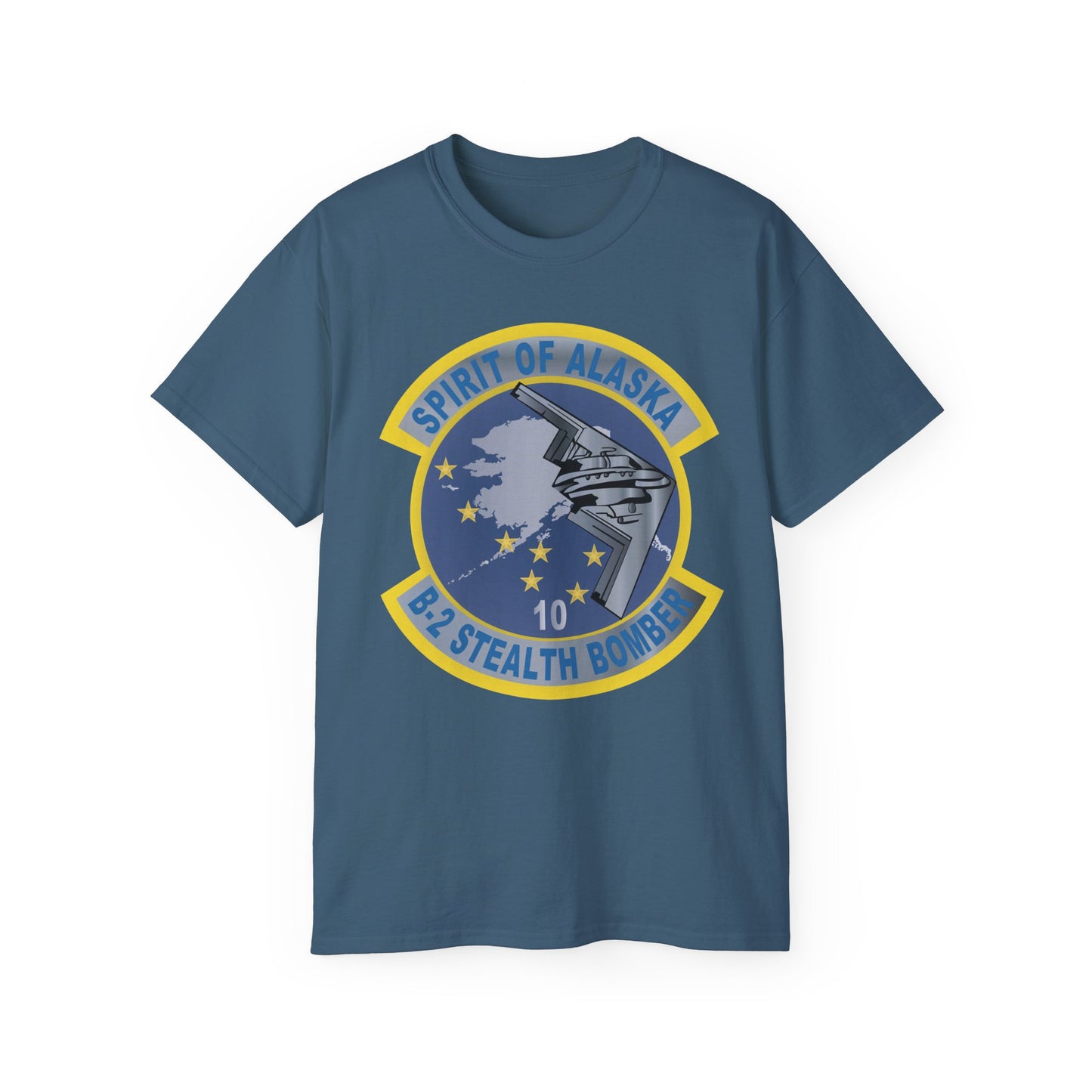 Unisex Ultra Cotton Tee - USAF - B2 - Spirit of Alaska - Stealth Bomber wo txt X 300