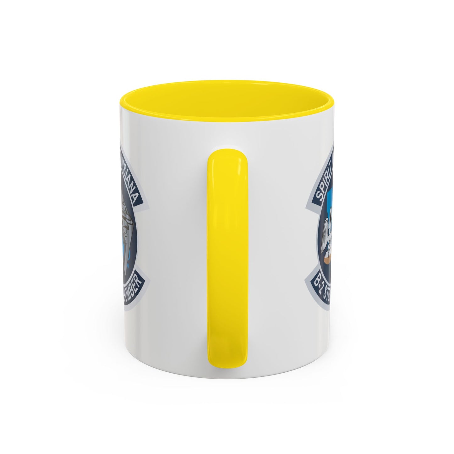 Accent Coffee Mug (11oz & 15oz) - USAF - B2 - Spirit of Louisiana - Stealth Bomber wo txt X 300