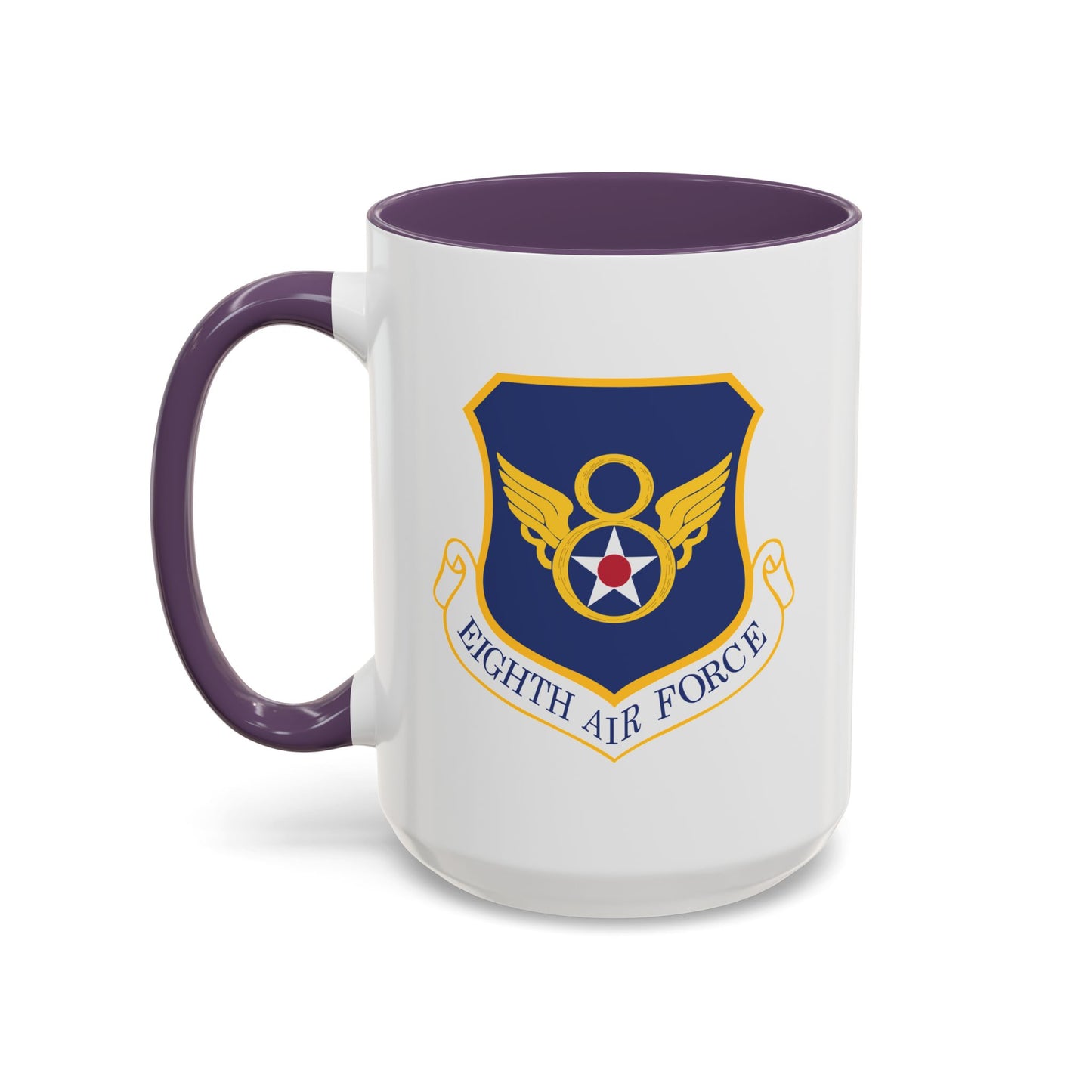Accent Coffee Mug (11oz & 15oz) - USAF - 8th Air Force wo txt X 300
