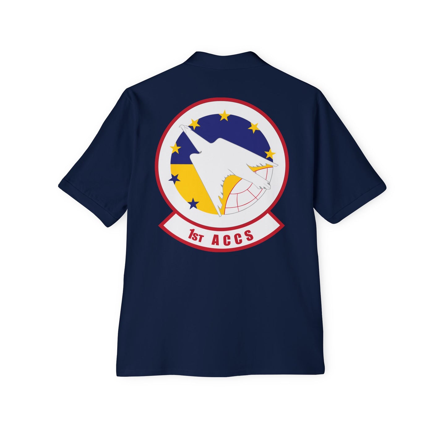Men's Piqué Polo - USAF - 1st Airborne Command Control Squadron (ACC) wo txt X 300