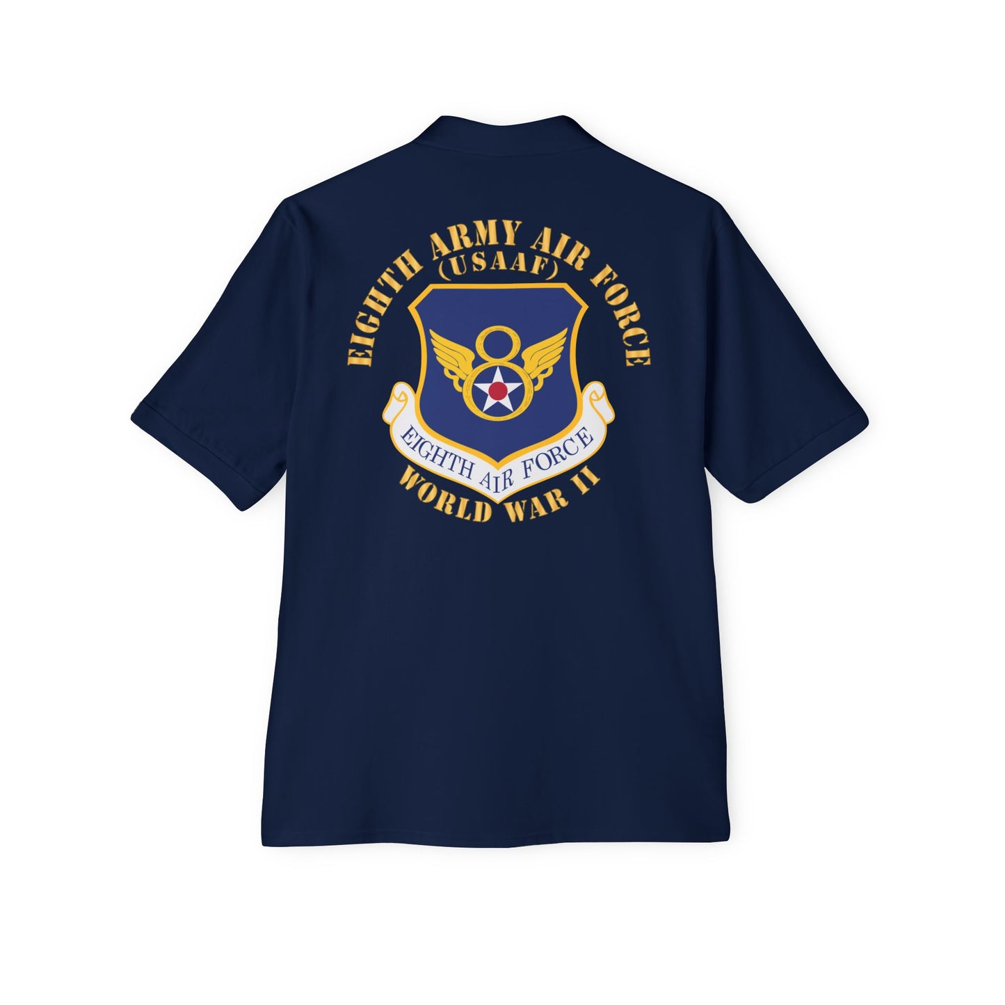 Men's Piqué Polo - USAF - 8th Air Force - WWII X 300