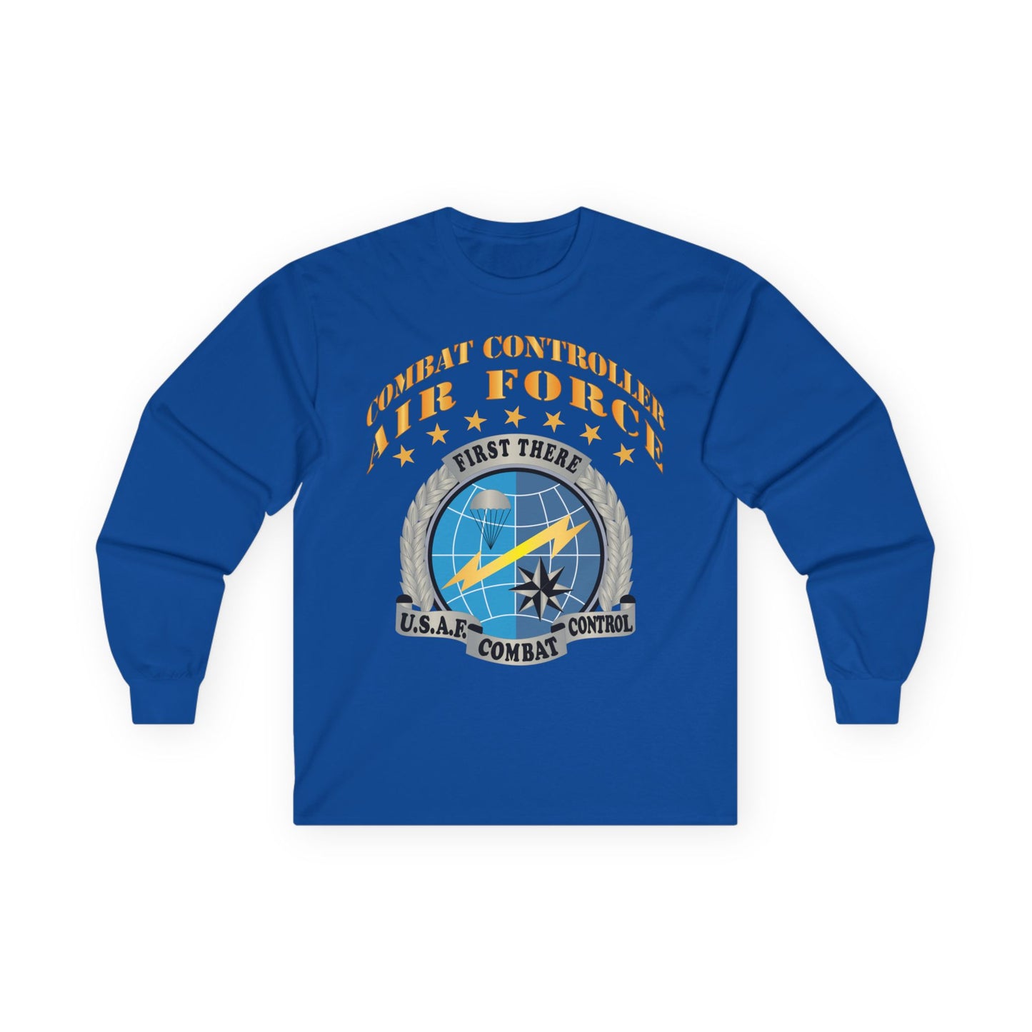 Unisex Ultra Cotton Long Sleeve Tee - USAF - Combat Controller X 300