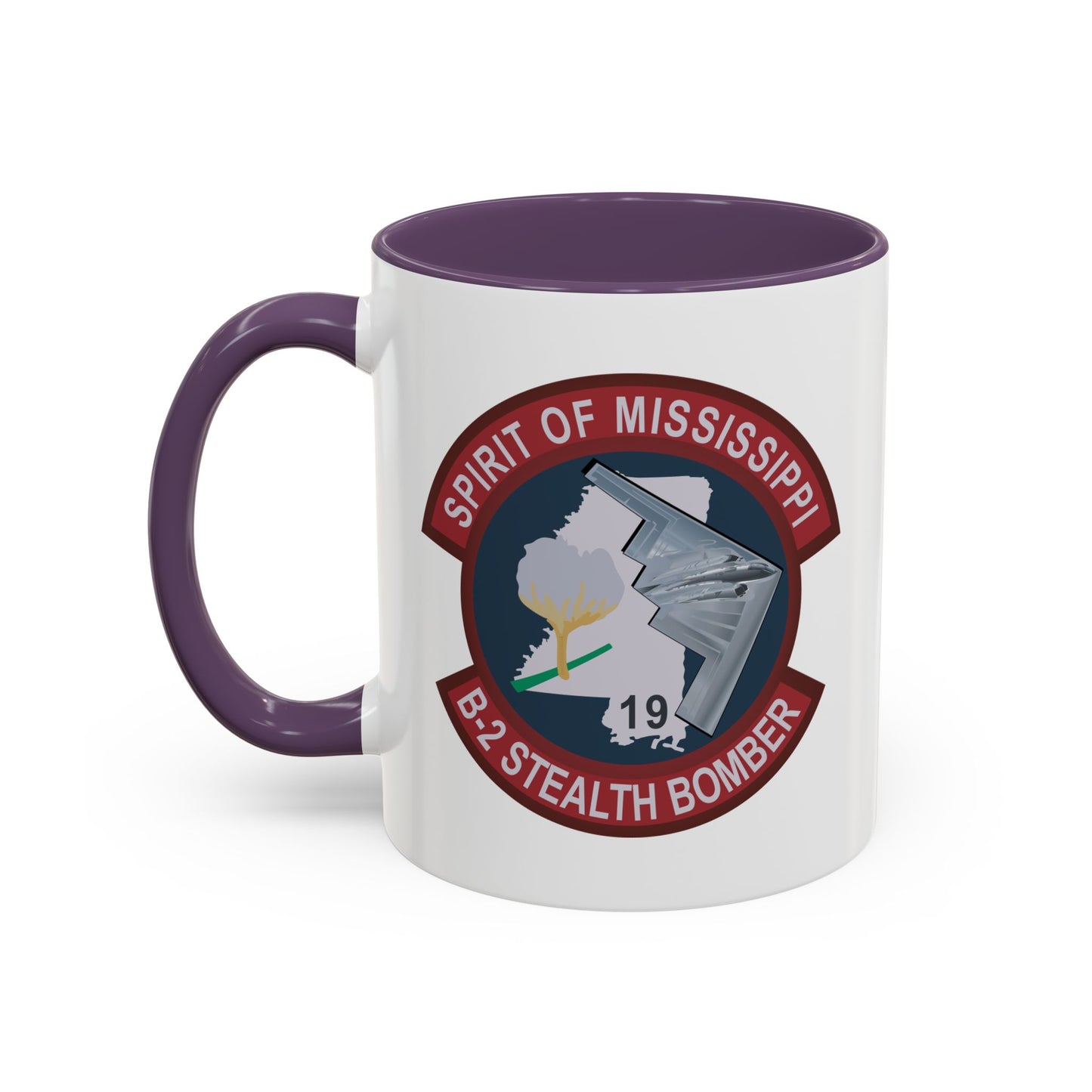 Accent Coffee Mug (11oz & 15oz) - USAF - B2 - Spirit of Mississippi - Stealth Bomber wo txt X 300