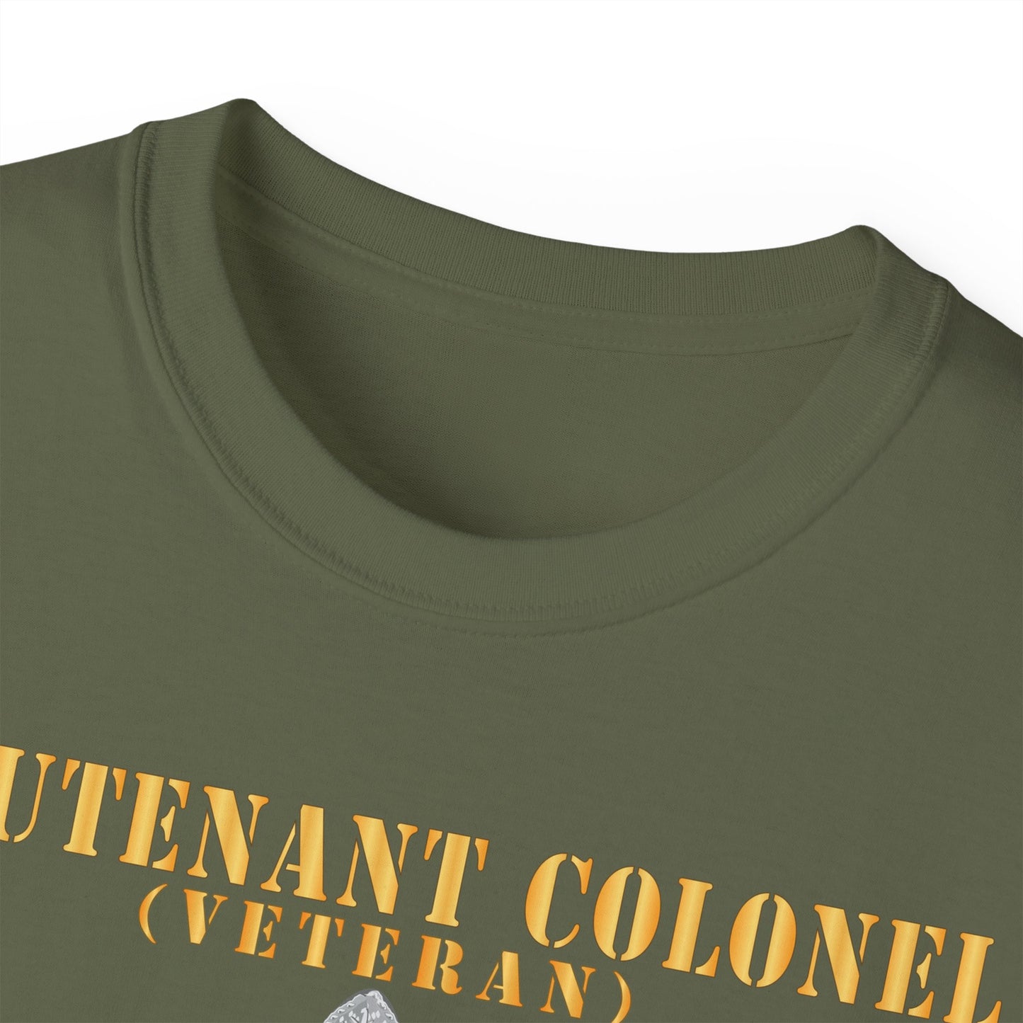 Unisex Ultra Cotton Tee - USAF - Lieutenant Colonel - LTC - Veteran - Flat - TM X 300