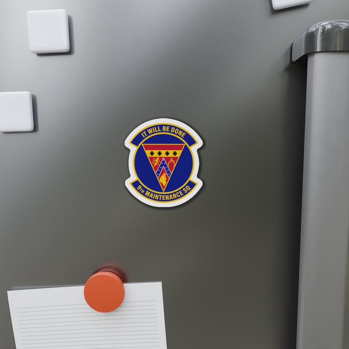 Die-Cut Magnet - USAF - 9th Maintenance Squadron wo txt X 300