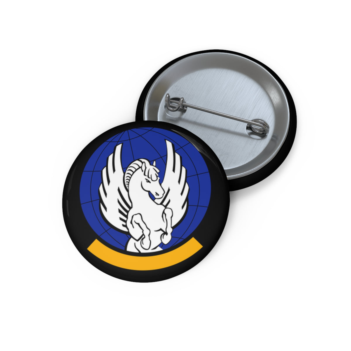 Custom Pin Button - USAF - 12th Airlift Flight wo txt