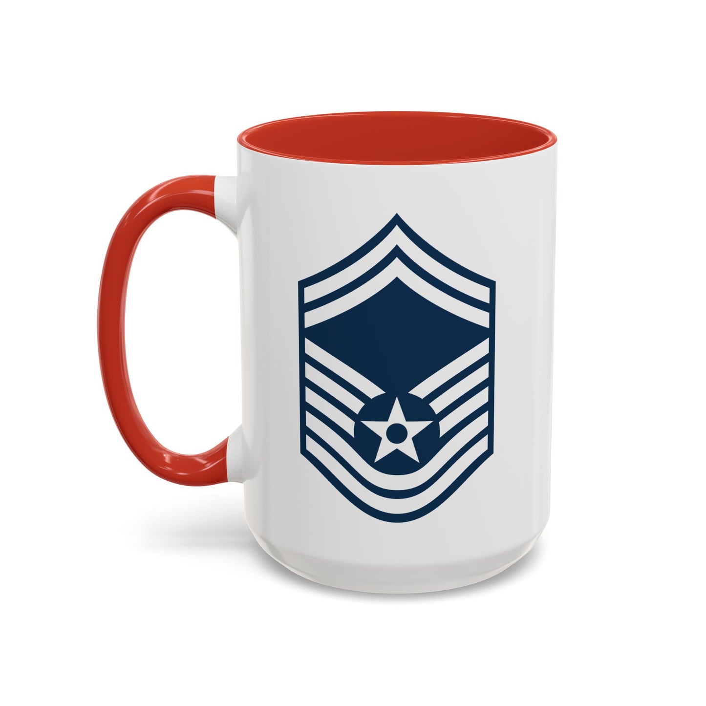 Accent Coffee Mug (11oz & 15oz) - USAF - Senior Master Sergeant (E8a) - 2020