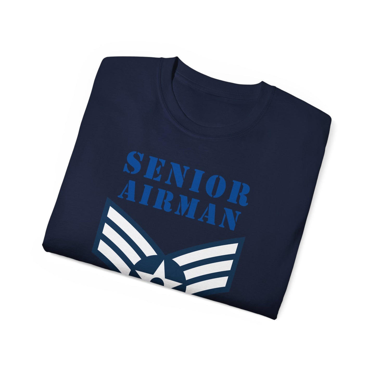 Unisex Ultra Cotton Tee - USAF - Senior Airman (E4) - 2020 - US Air Force w Text X 300