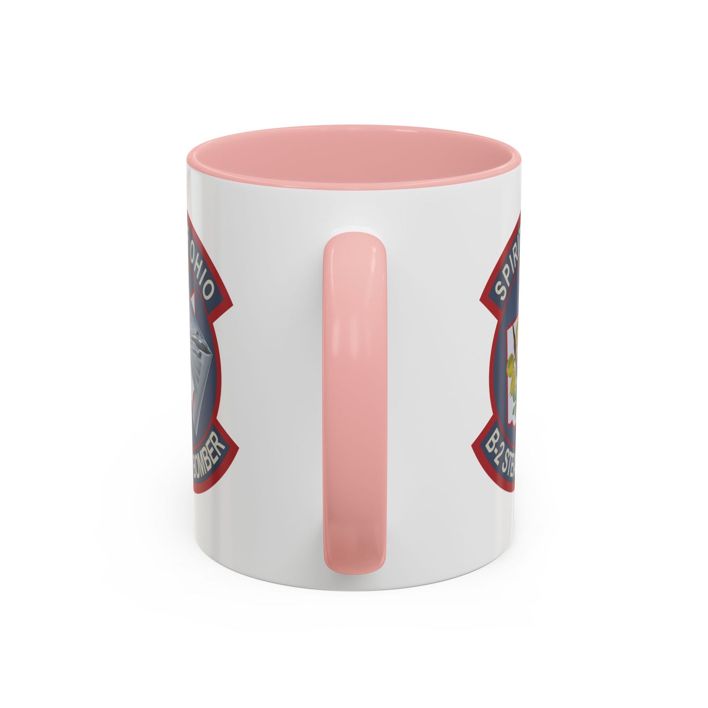 Accent Coffee Mug (11oz & 15oz) - USAF - B2 - Spirit of Ohio - Stealth Bomber wo txt X 300