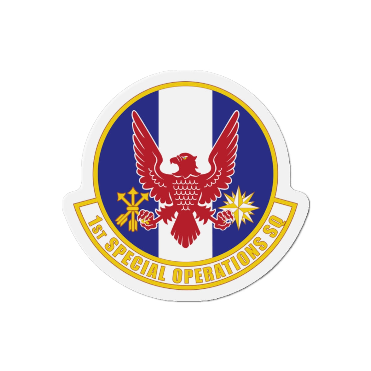 Die-Cut Magnet - USAF - 1st Special Operations Squadron wo txt
