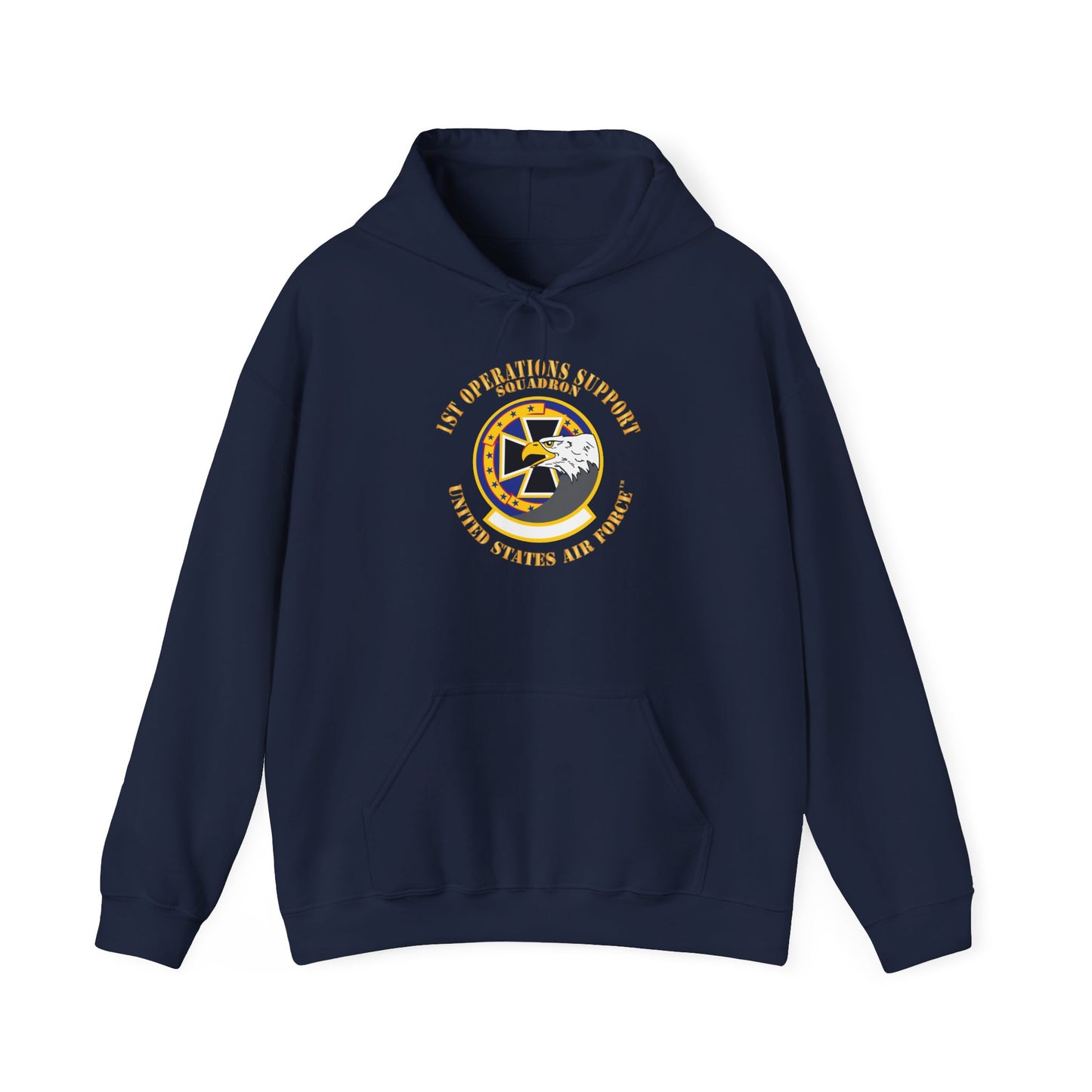 Unisex Heavy Blend Hooded Sweatshirt - USAF - 1st Operations Support Squadron