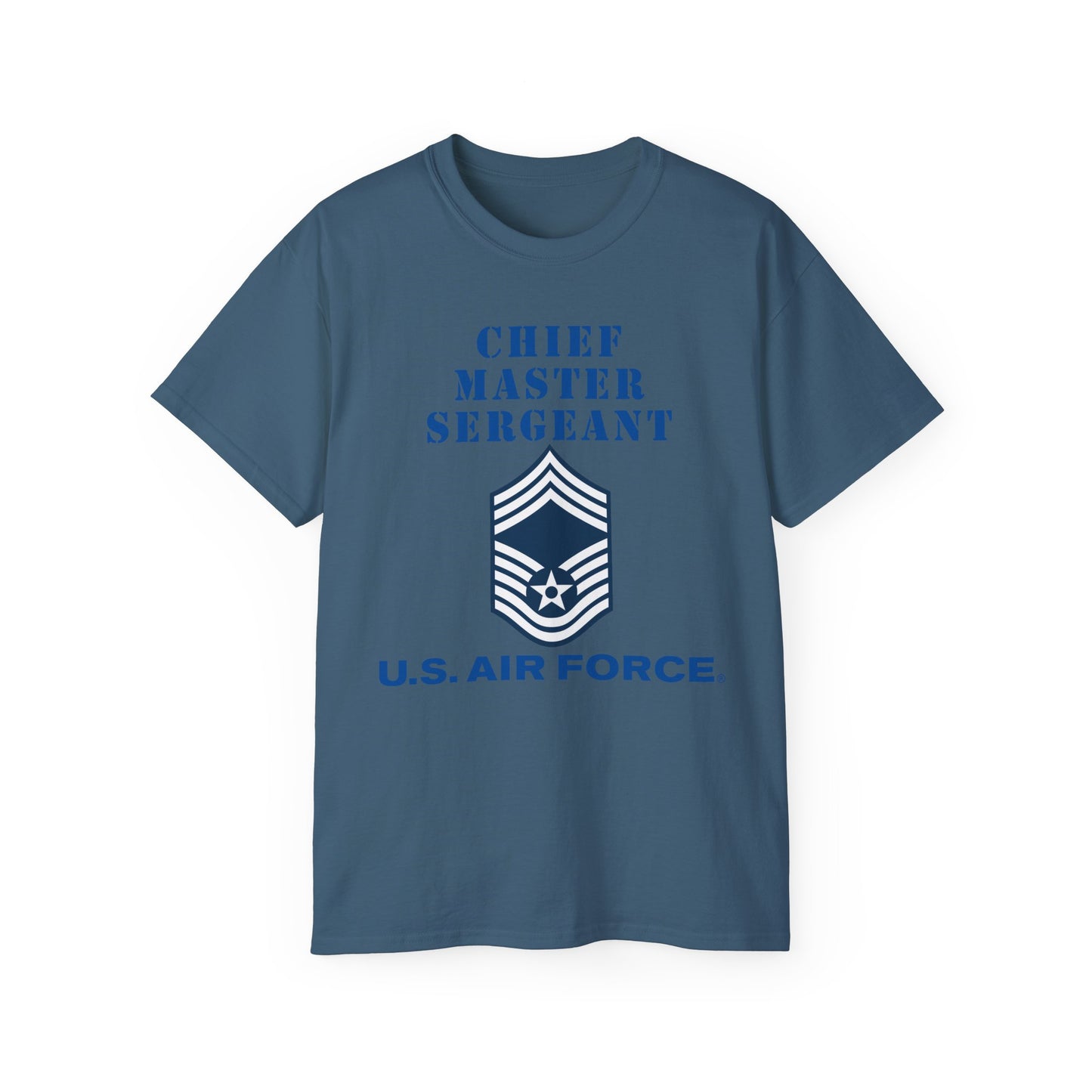 Unisex Ultra Cotton Tee - USAF - Chief Master Sergeant (E9a) - 2020 - US Air Force w Text X 300