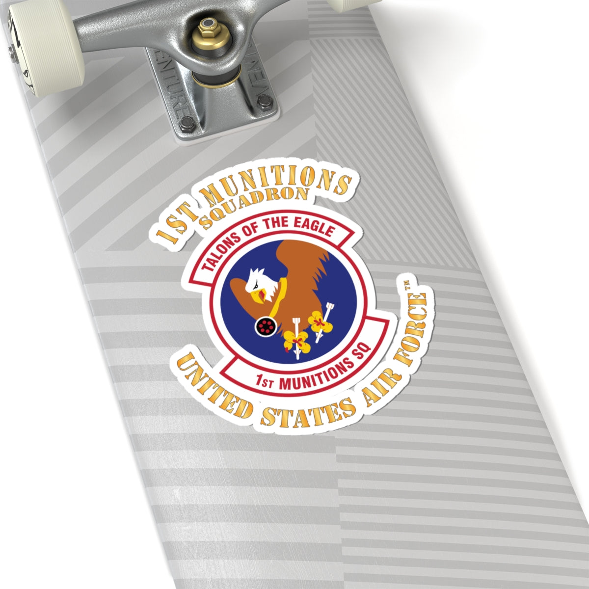 Kiss-Cut Stickers - USAF - 1st Munitions Squadron (ACC)