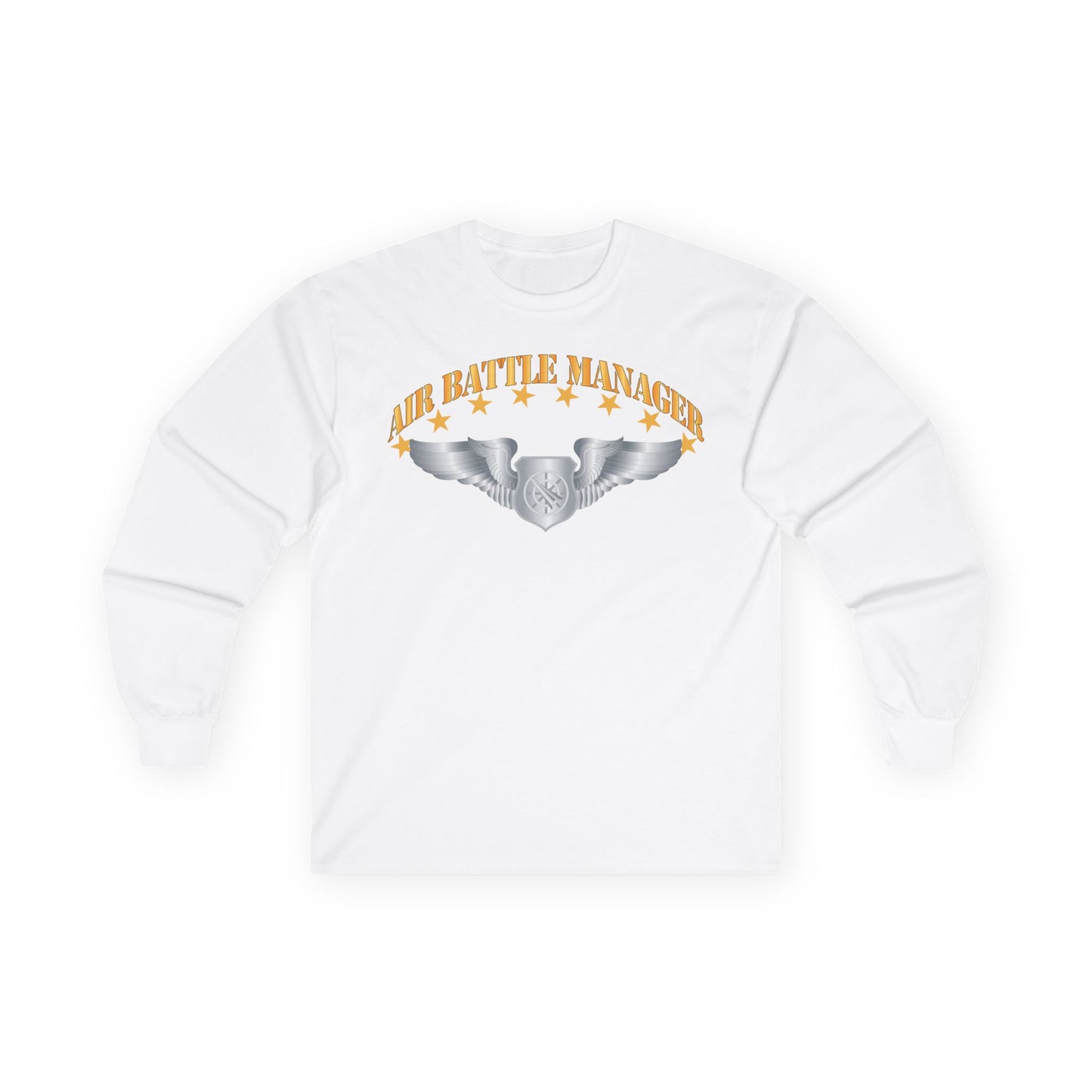 Unisex Ultra Cotton Long Sleeve Tee - USAF - Air Battle Manager X 300