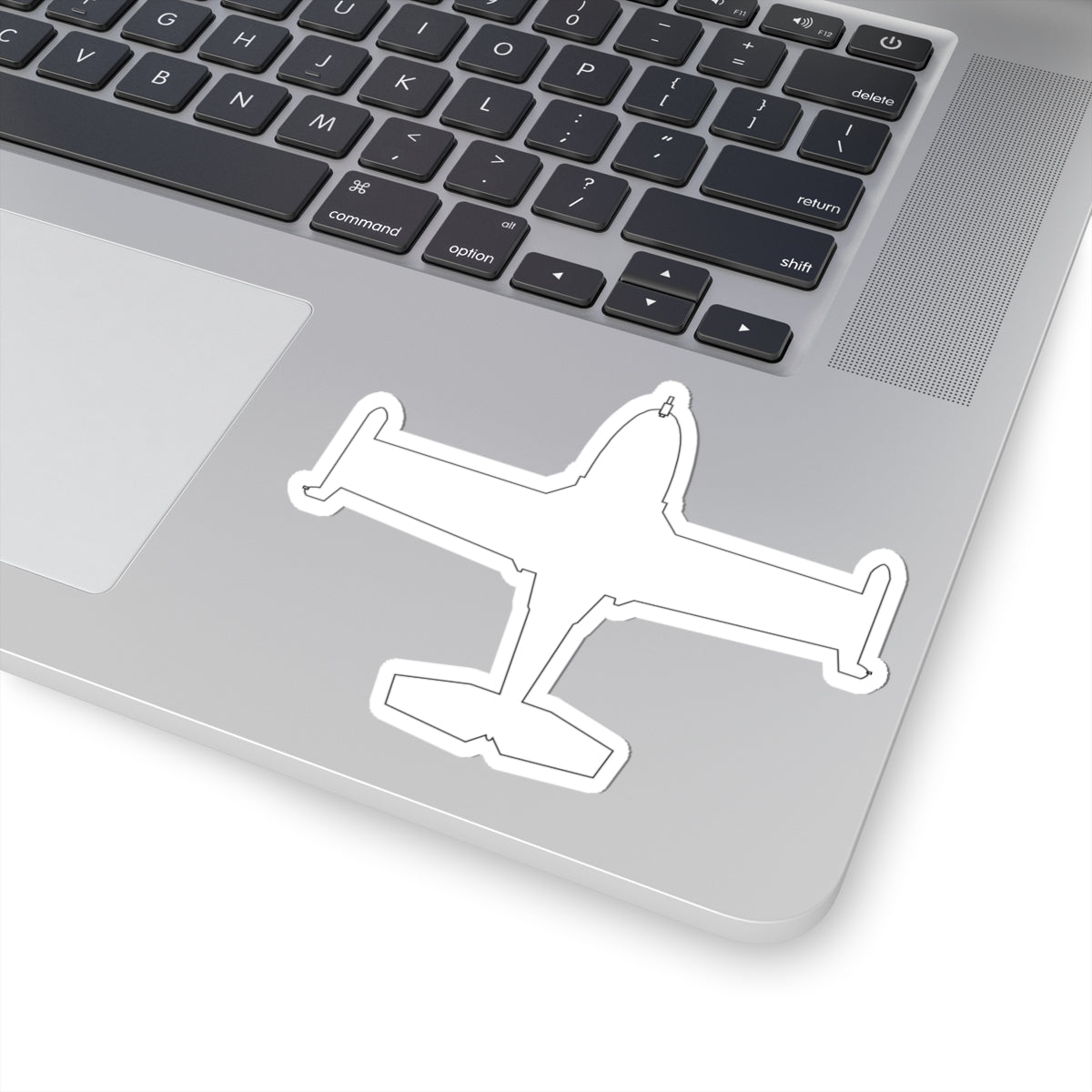 Kiss-Cut Stickers - Aircraft - A-37-Trainer - Top - LA X 300