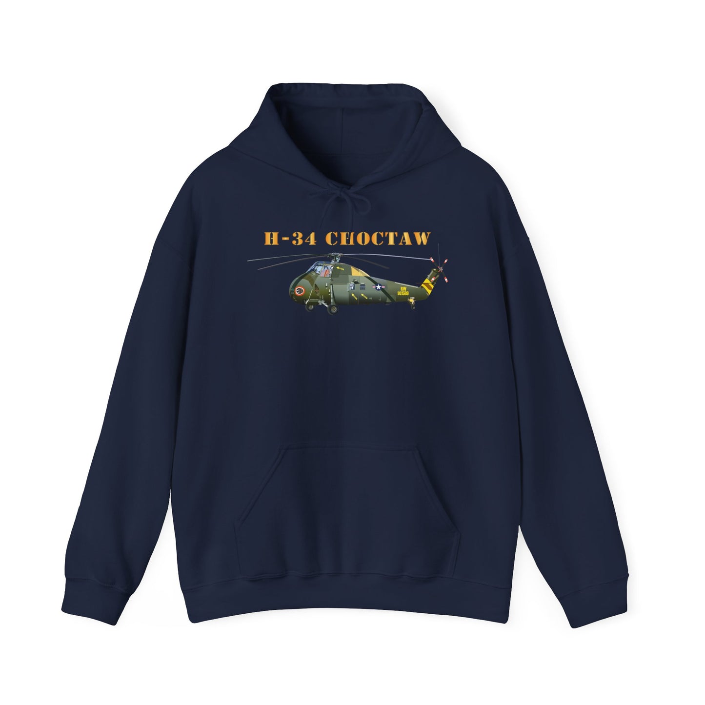 Unisex Heavy Blend Hooded Sweatshirt - H-34 Choctaw with Txt X 300