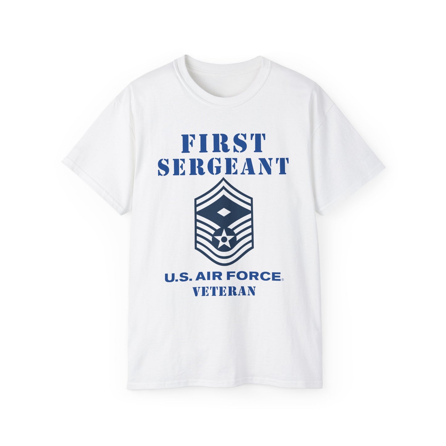 Unisex Ultra Cotton Tee - USAF - First Sergeant (E8b) - 2020 - Veteran