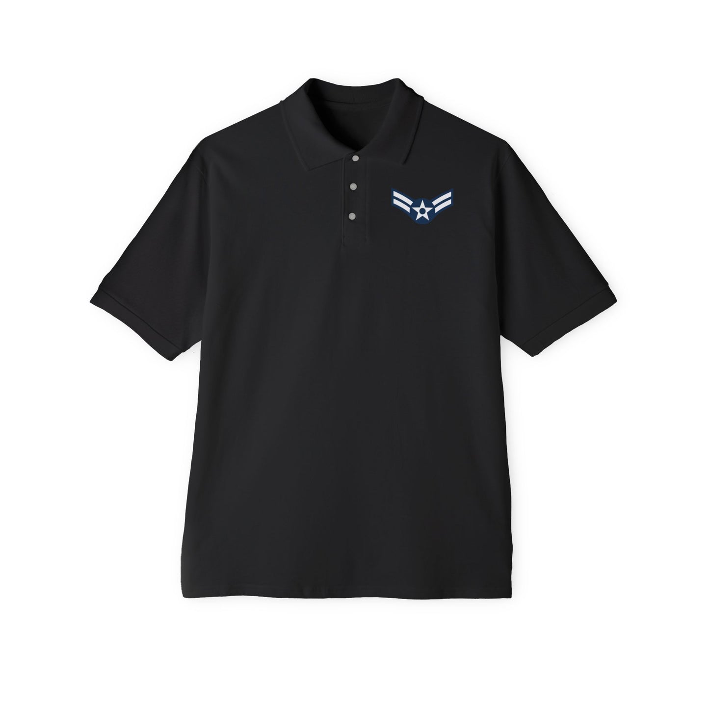 Men's Piqué Polo - USAF - Airman - First Class (E3) - 2020