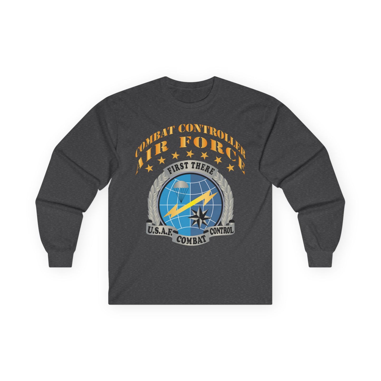 Unisex Ultra Cotton Long Sleeve Tee - USAF - Combat Controller X 300