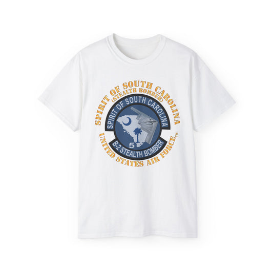 Unisex Ultra Cotton Tee - USAF - B2 - Spirit of South Carolina Stealth Bomber X 300