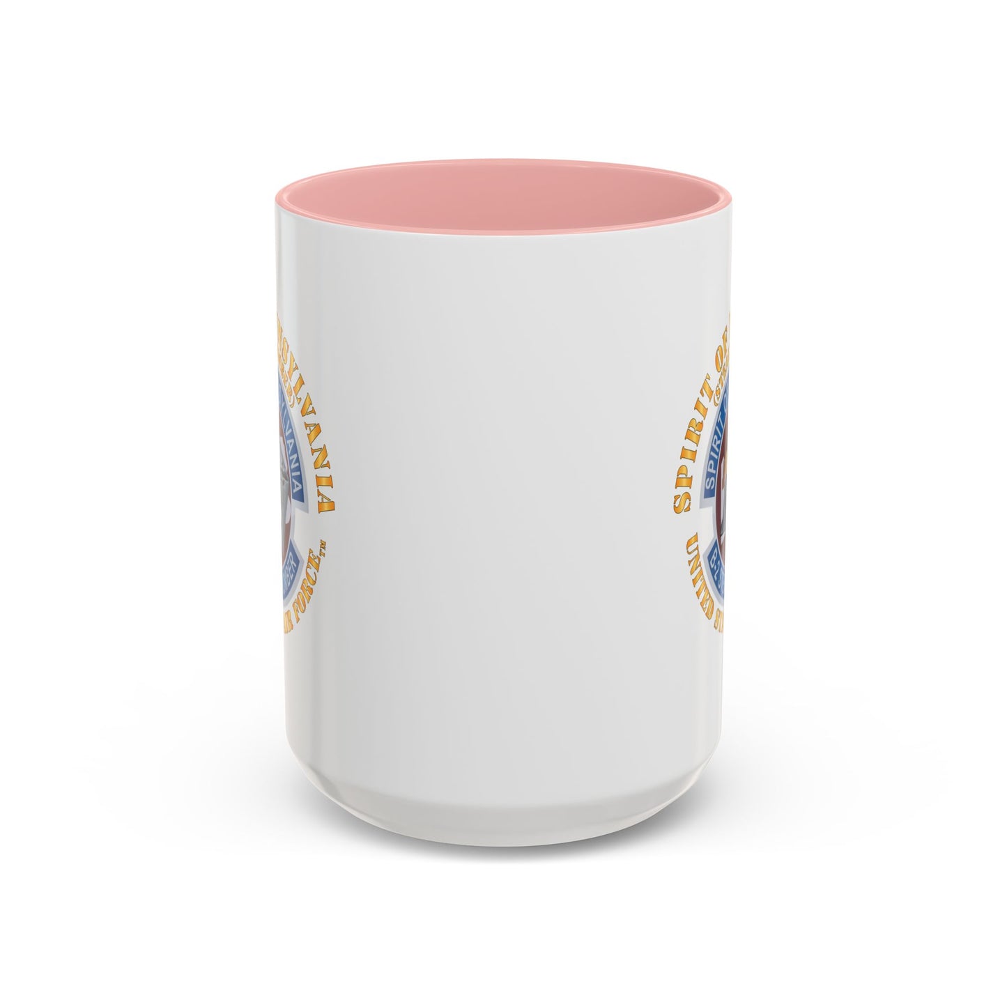Accent Coffee Mug (11oz & 15oz) - USAF - B2 - Spirit of Pennsylvania Stealth Bomber X 300