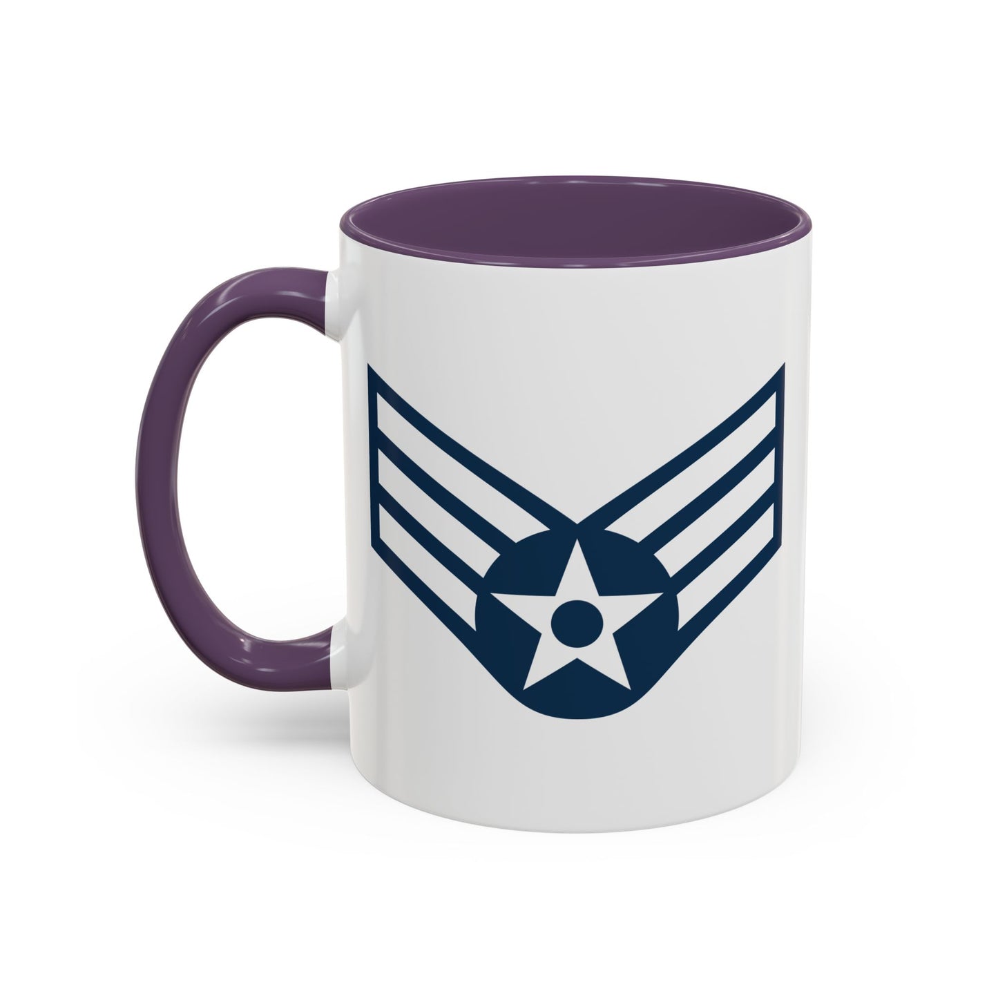 Accent Coffee Mug (11oz & 15oz) - USAF - Senior Airman (E4) - 2020