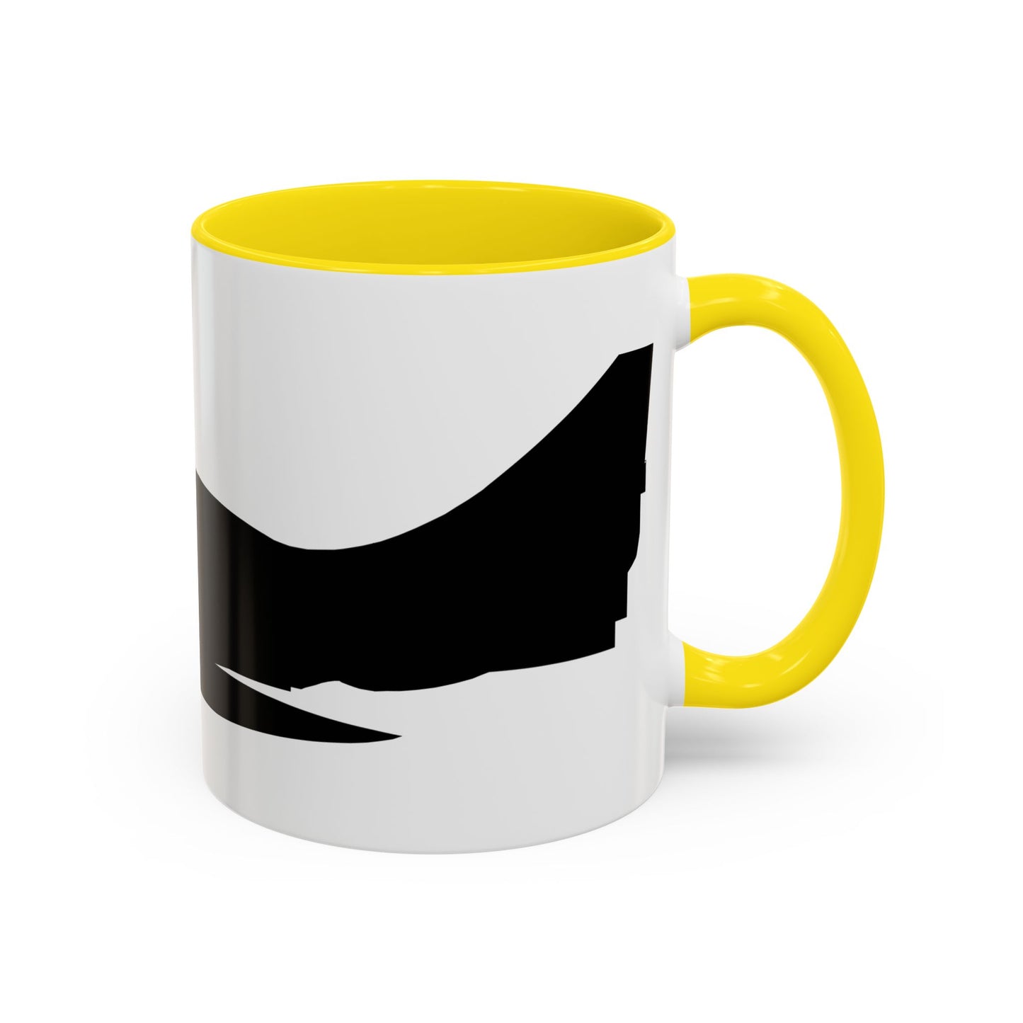 Accent Coffee Mug (11oz & 15oz) - Aircraft - A-4 SkyHawk - Silhouette X 300