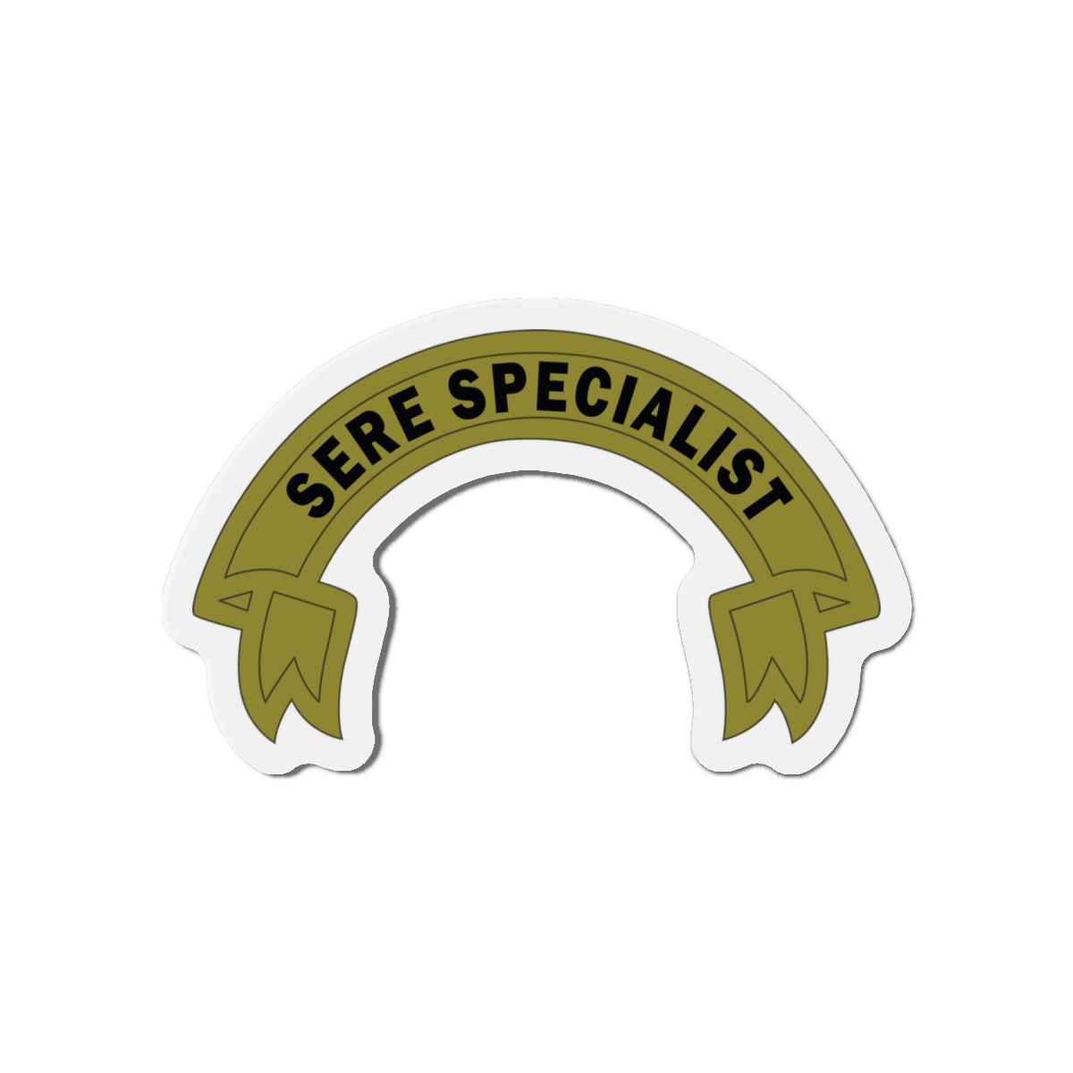 Die-Cut Magnet - USAF - SERE Specialist Tab