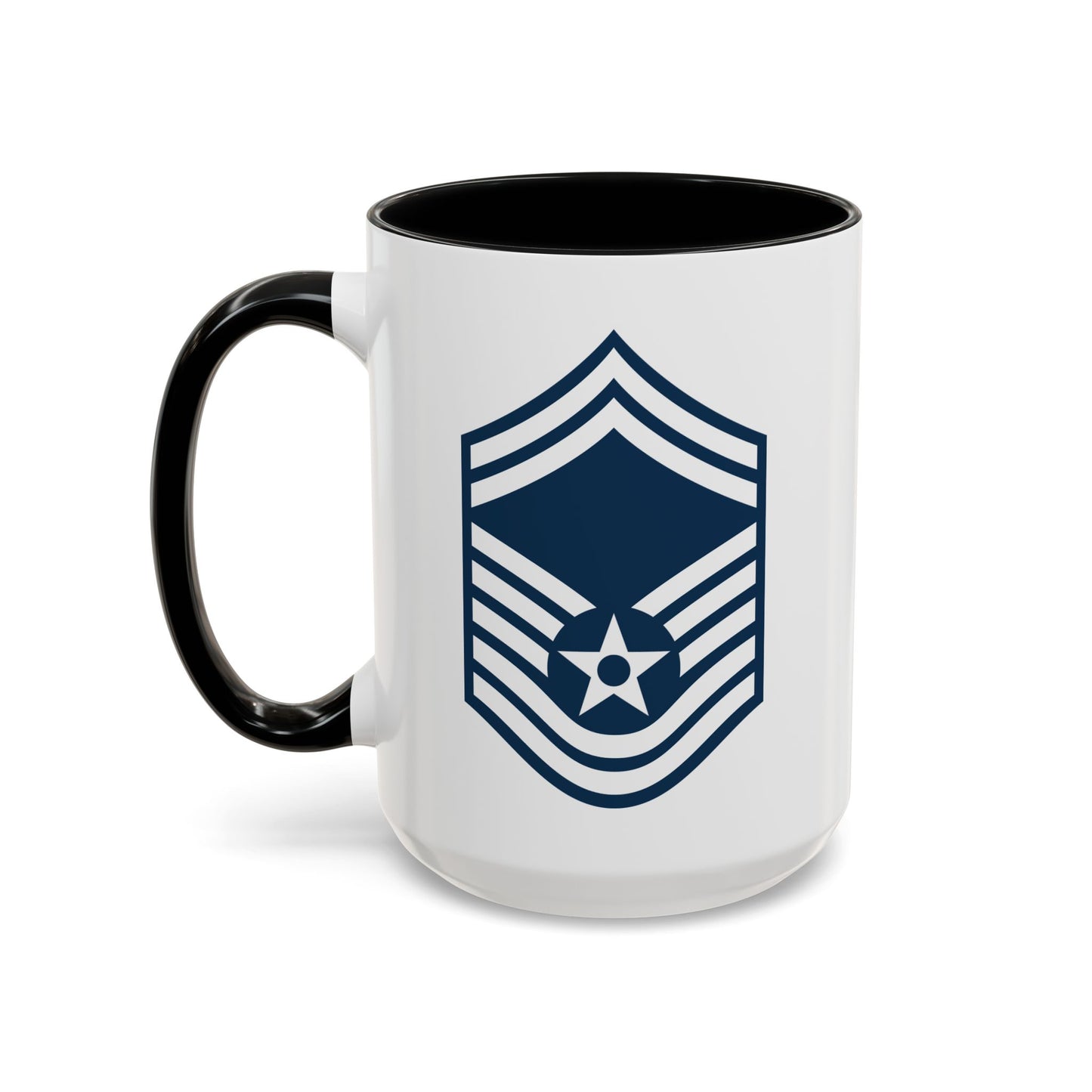 Accent Coffee Mug (11oz & 15oz) - USAF - Senior Master Sergeant (E8a) - 2020