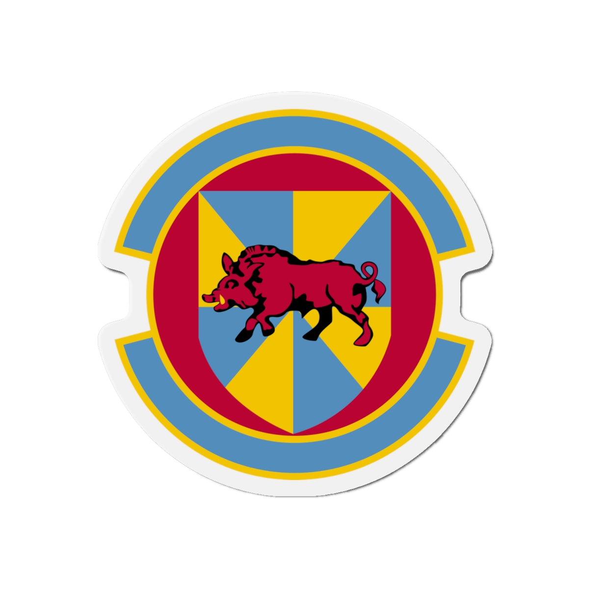 Die-Cut Magnet - USAF - 12th Force Support Squadron wo txt