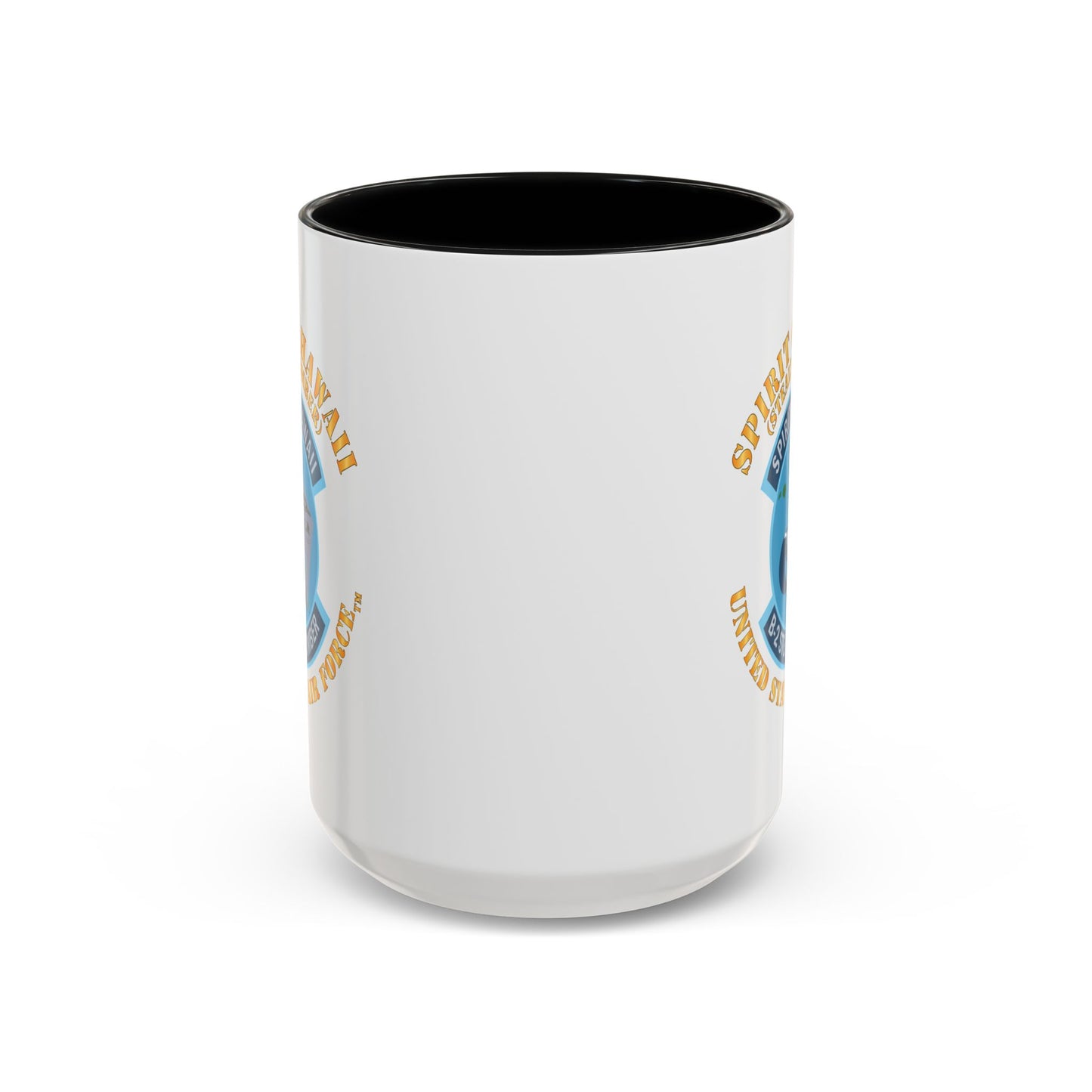 Accent Coffee Mug (11oz & 15oz) - USAF - B2 - Spirit of Hawaii - Stealth Bomber X 300