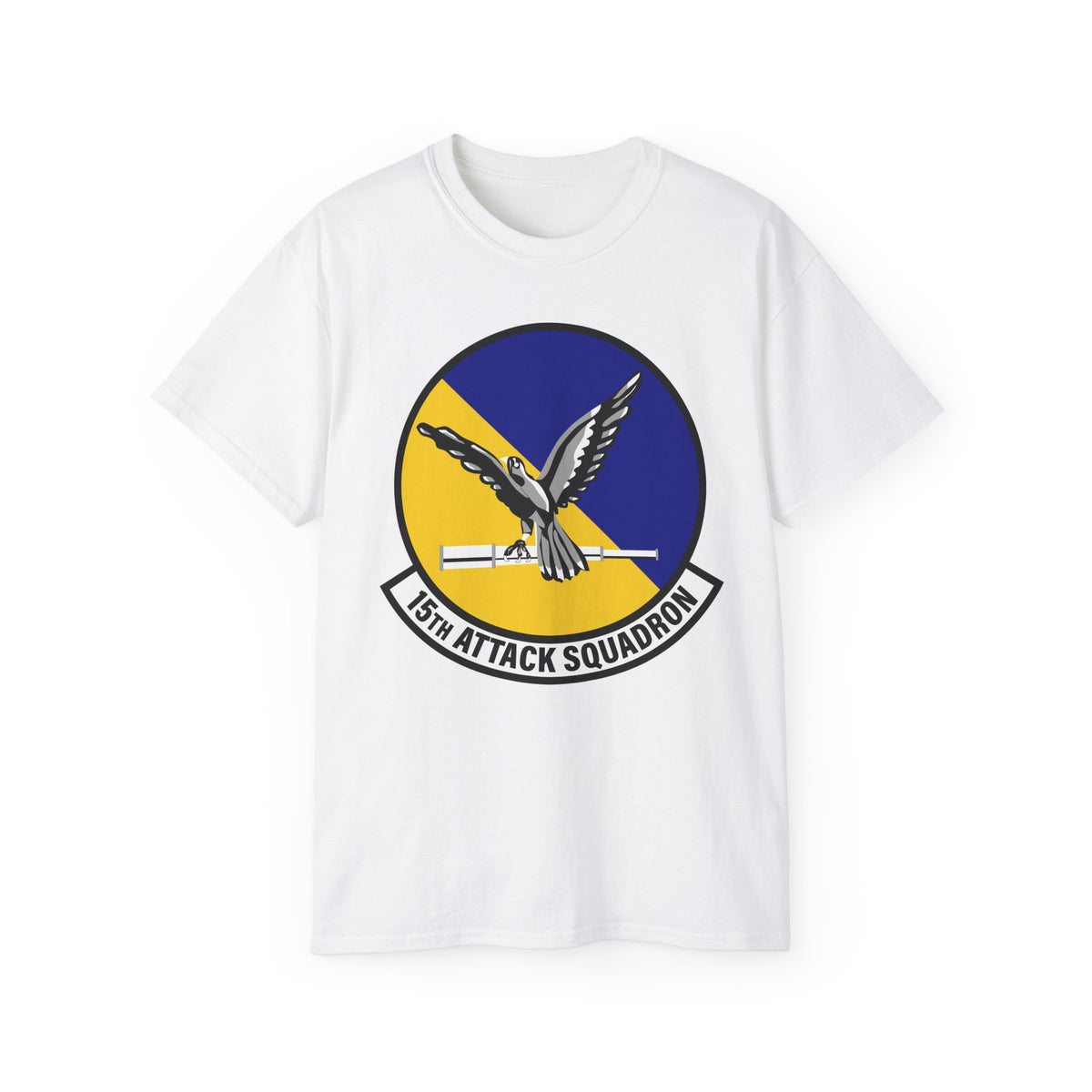 Unisex Ultra Cotton Tee - USAF - 15th Attack Squadron wo txt