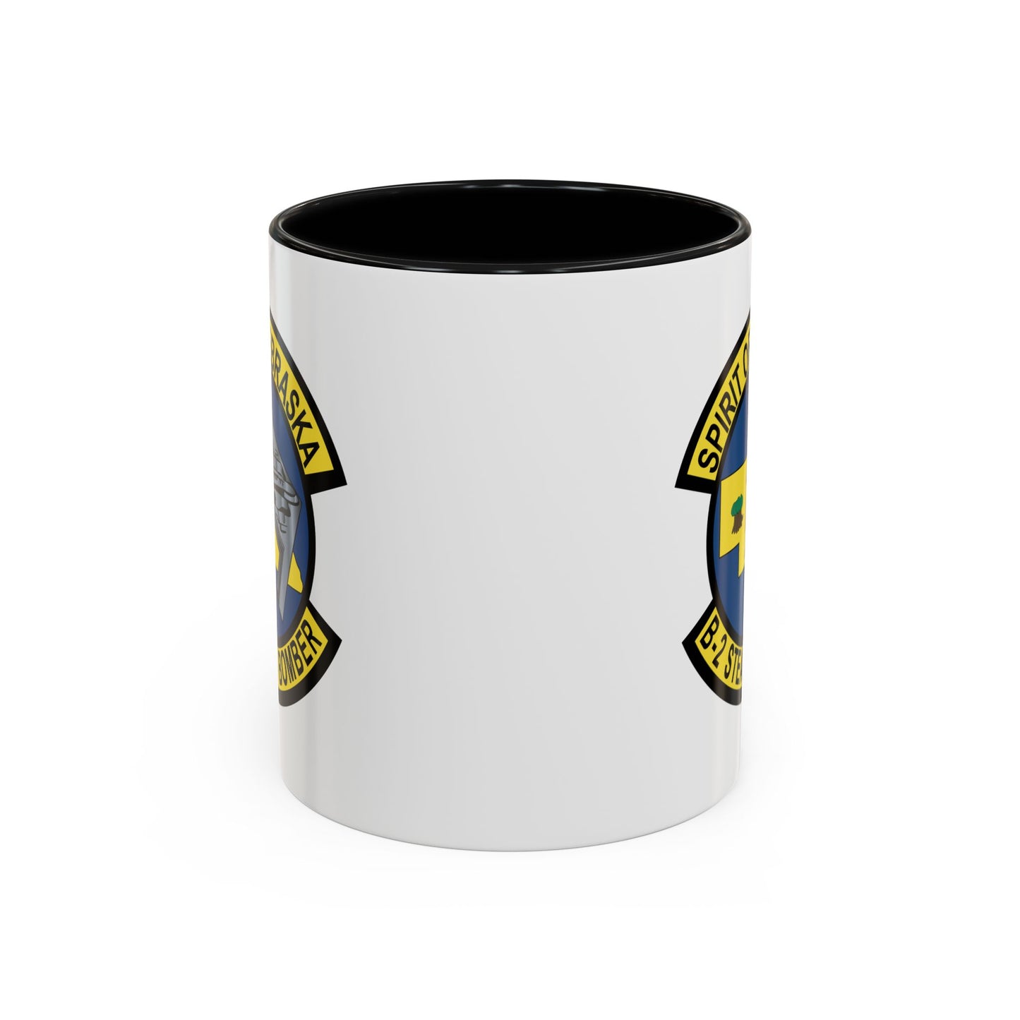 Accent Coffee Mug (11oz & 15oz) - USAF - B2 - Spirit of Nebraska - Stealth Bomber wo txt X 300