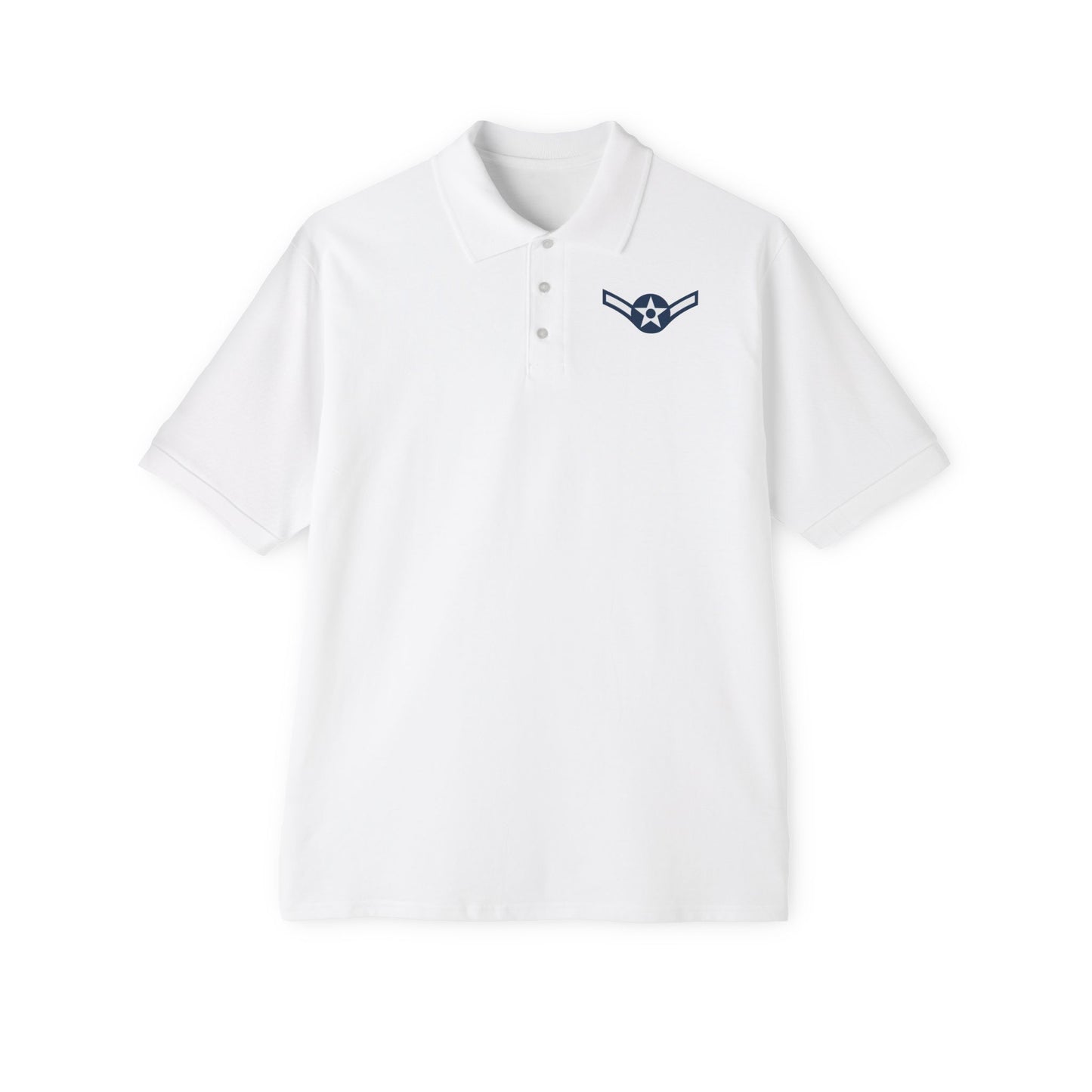 Men's Piqué Polo - USAF - Airman (E2) - 2020