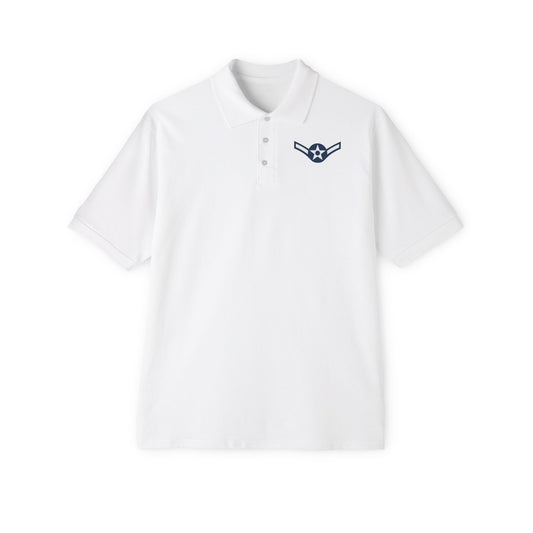 Men's Piqué Polo - USAF - Airman (E2) - 2020