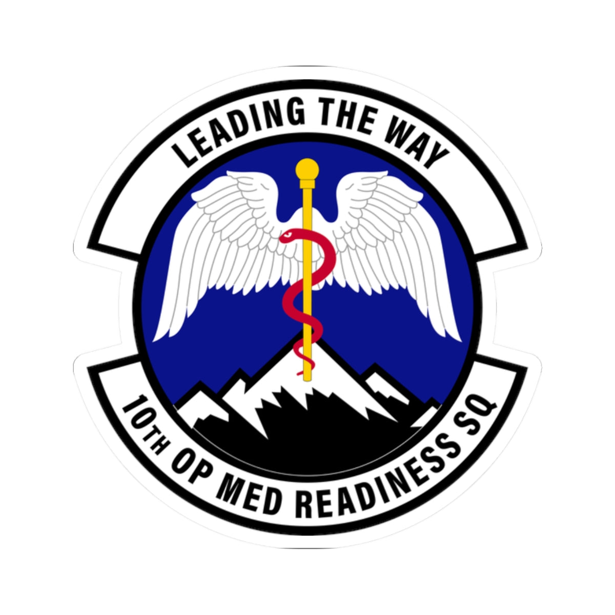 Kiss-Cut Stickers - USAF - 10th Operational Medical Readiness Sq wo txt